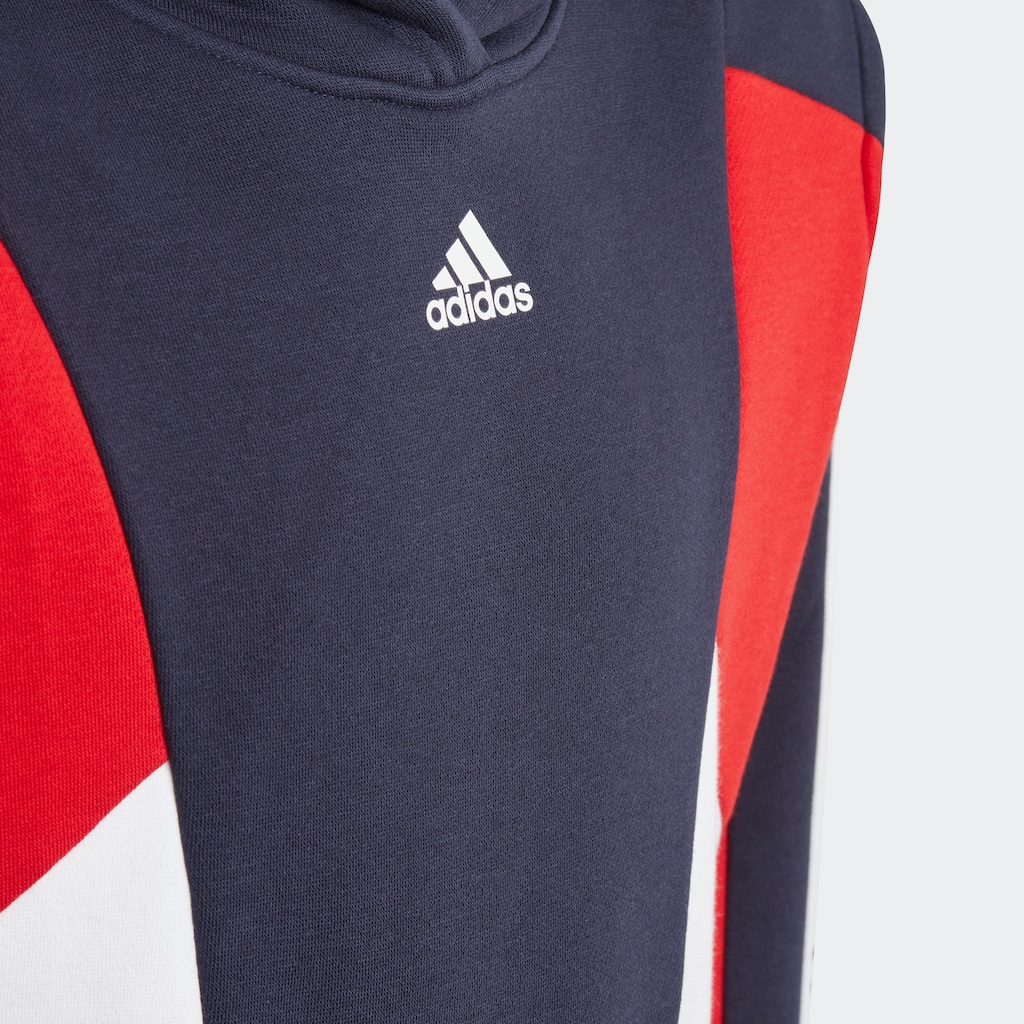 adidas Sportswear Kapuzensweatshirt »COLORBLOCK 3STREIFEN HOODIE«