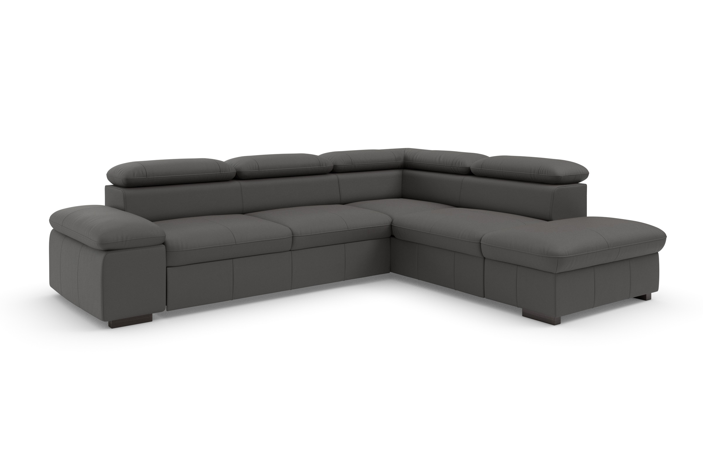 Home affaire Ecksofa »Alberto L-Form«, mit Kopfteilverstellung, wahlweise mit Bettfunktion
