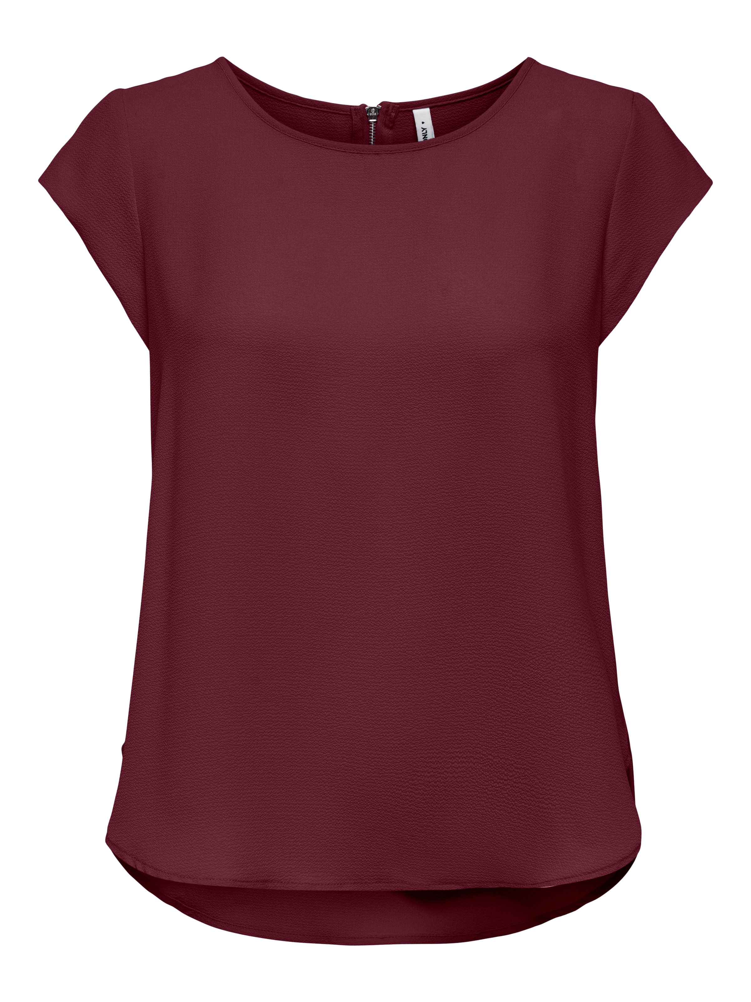 ONLY Kurzarmbluse "ONLVIC S/S SOLID TOP NOOS PTM" günstig online kaufen