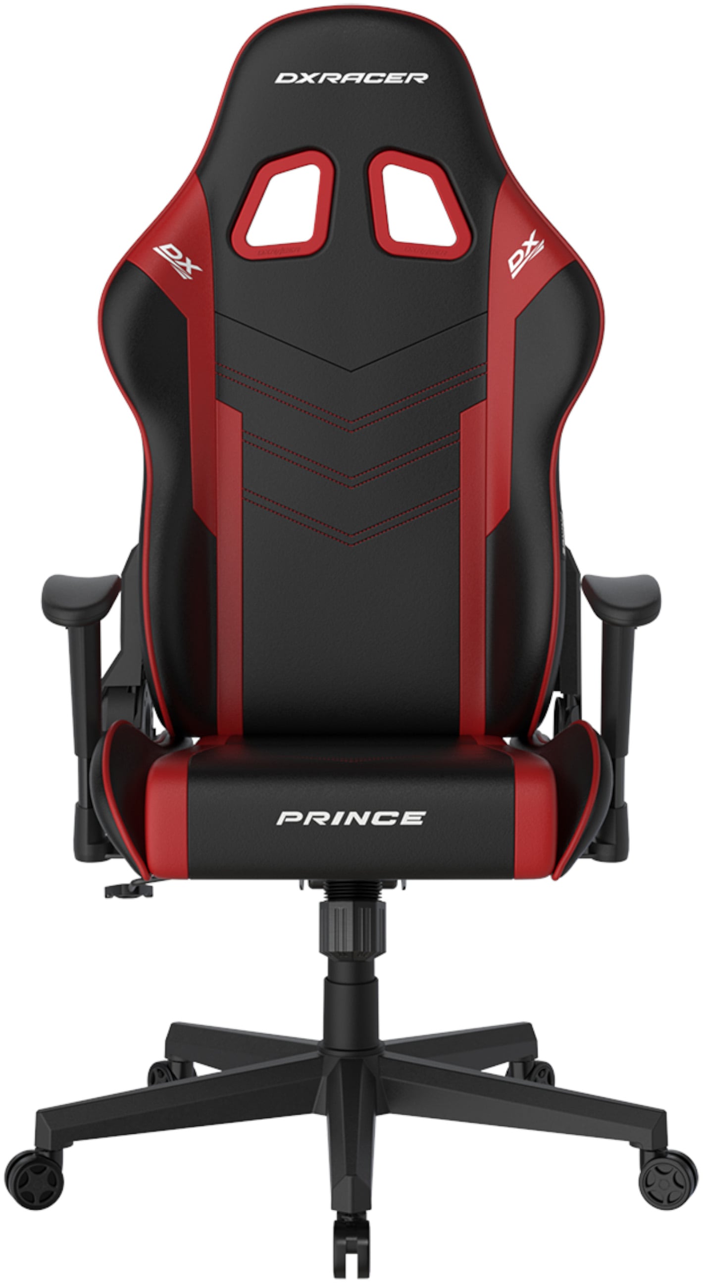 MCA furniture Gaming-Stuhl »DX Racer Prince Gamingchair«, (Set), 1 St., Kunstleder, Gaming,Racing,Design,Lordose,Kissen,Armlehne,drehbar,verstellbar