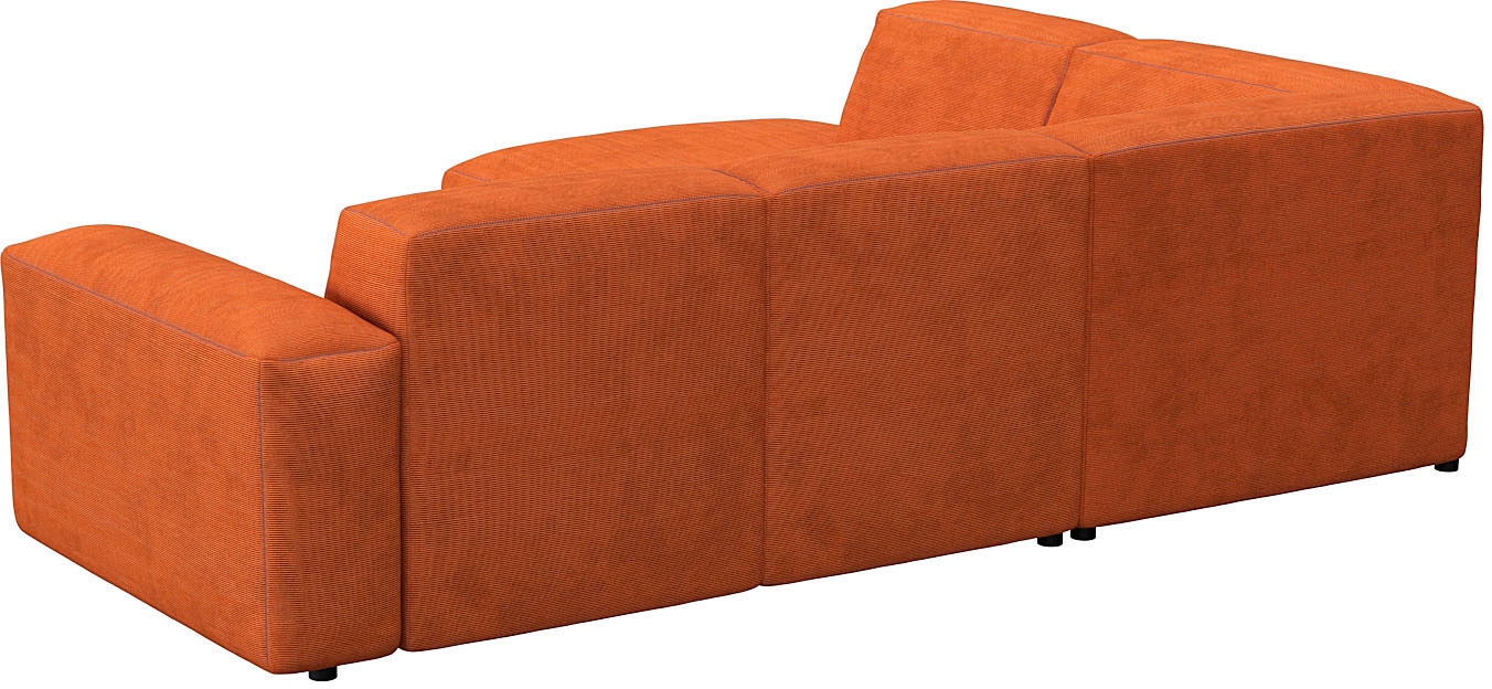 FLEXLUX Ecksofa »Lucera, super bequem durch hochwertigen Sitzaufbau mit Kaltschaum«, modern & anschmiegsam, L-Form, Designsofa