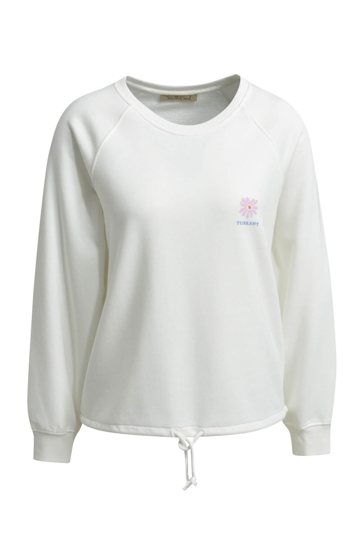 Smith & Soul Sweater, mit Bindeband im Saum günstig online kaufen