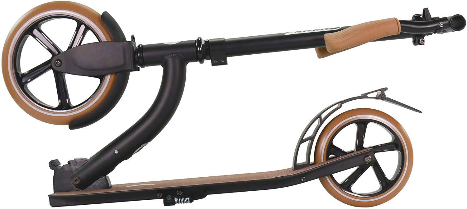 Best Sporting Cityroller »Vintage-City-Scooter schwarz matt«