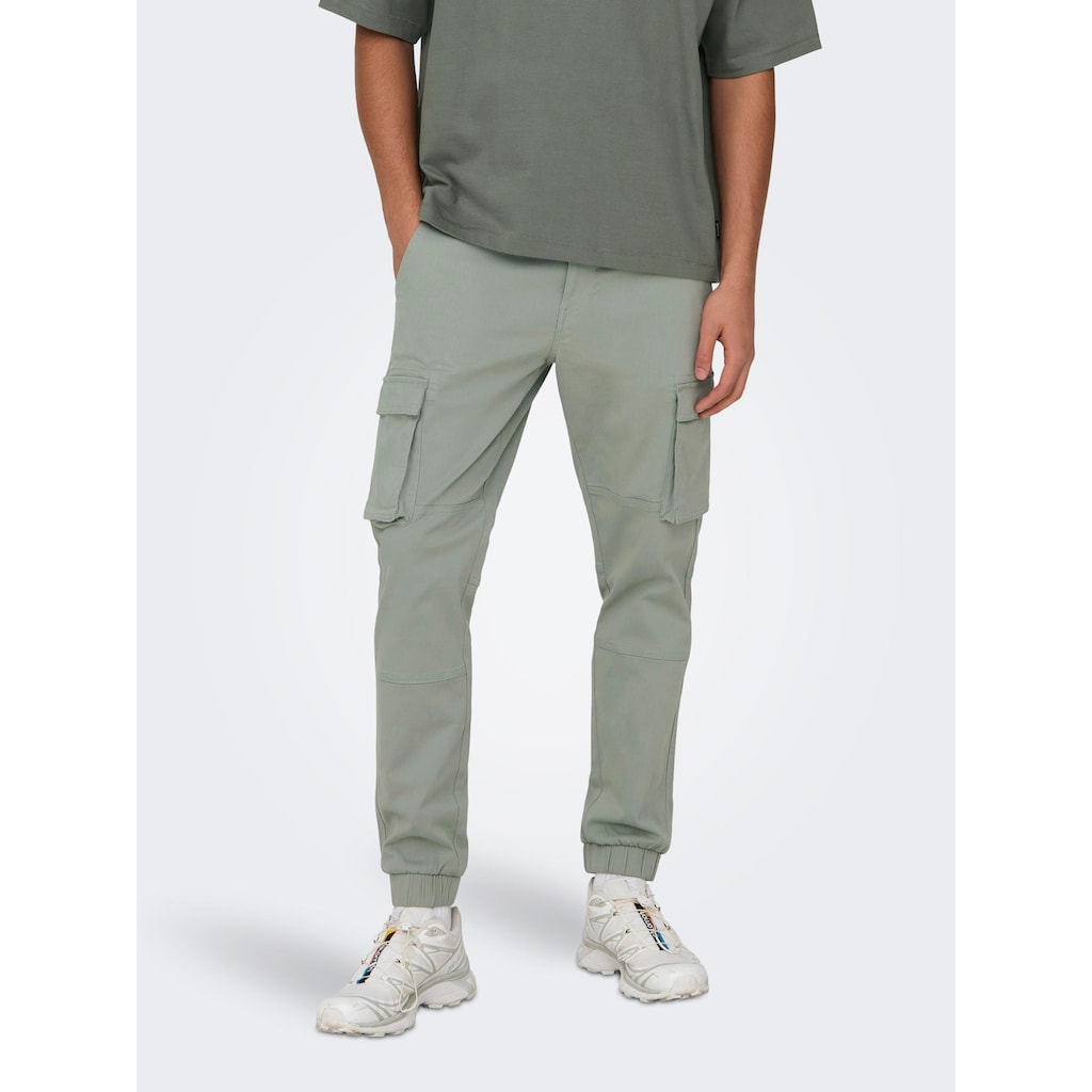 ONLY & SONS Cargohose »ONSCAM STAGE CARGO CUFF LIFE 6687 NOOS«