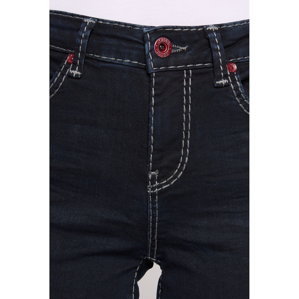 SOCCX Regular-fit-Jeans