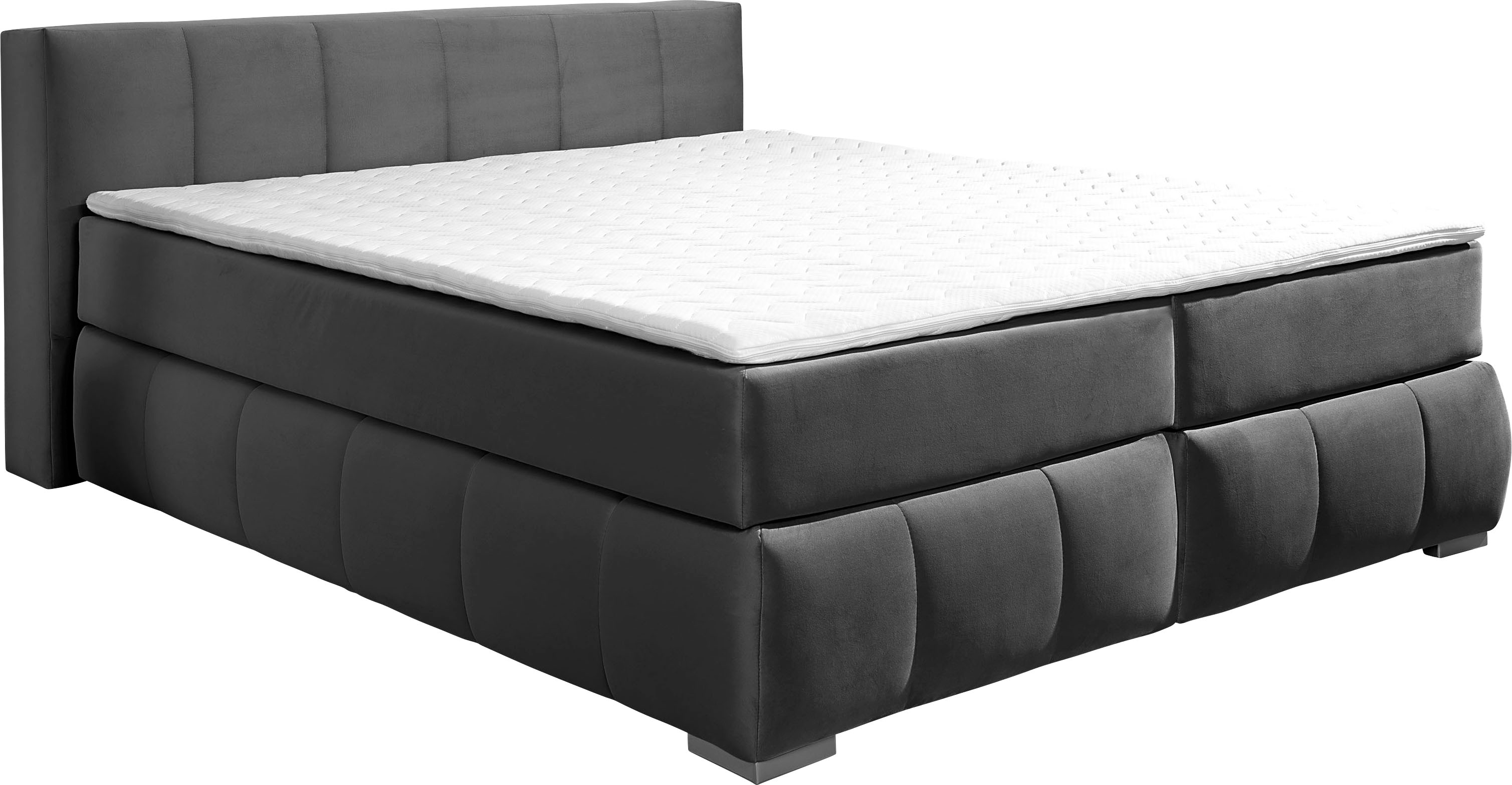 Home affaire "Chelles" inkl. Topper, in XXL- Überlänge 220 cm, Unterbox mit feine Wölbung