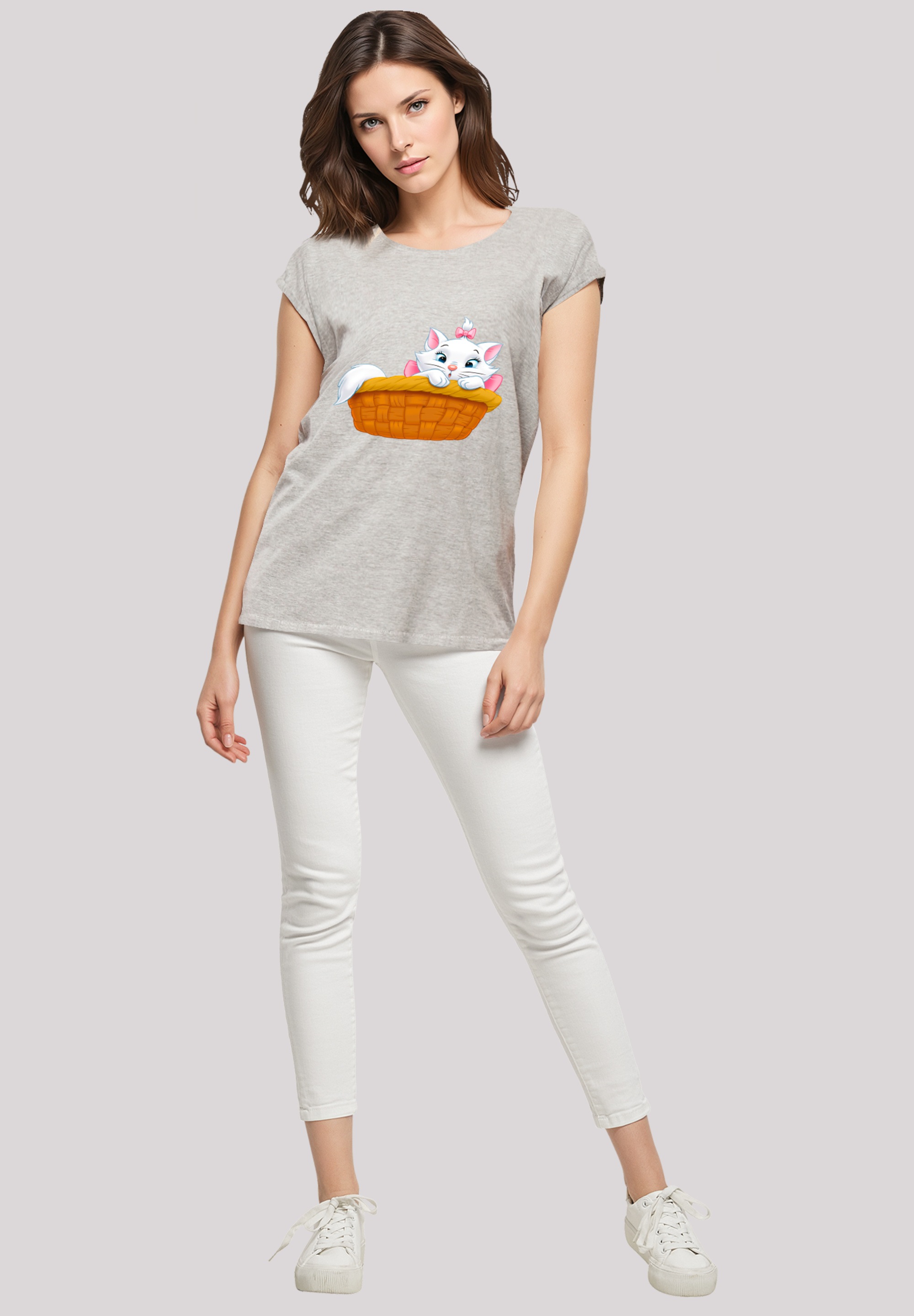 F4NT4STIC T-Shirt »Disney Aristocats Marie in Basket«, Premium Qualität