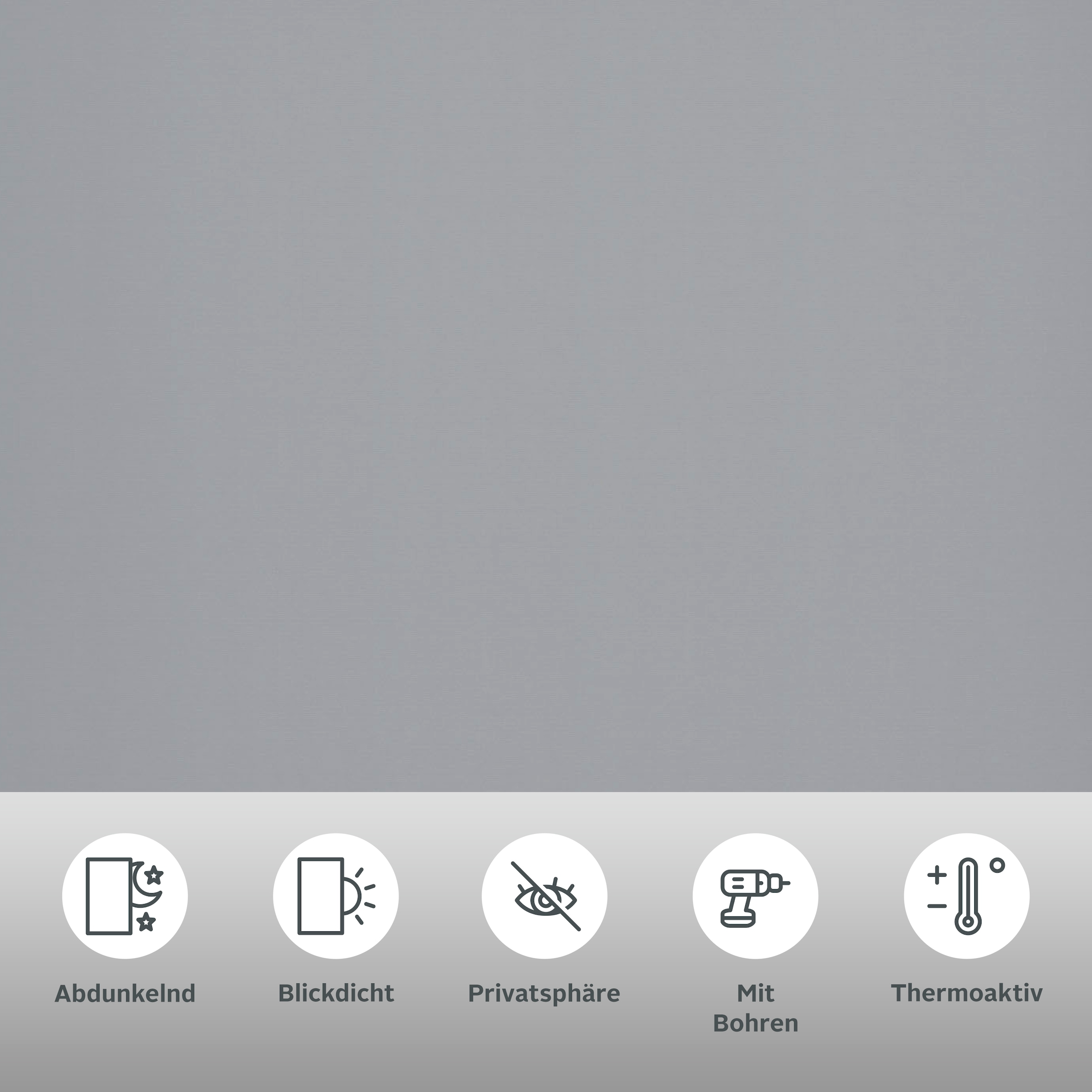 my home Springrollo »Tia«, abdunkelnd, Verdunkelung-energiesparend-Sichtschutz, mit Bohren, freihängend, Schraubmontage