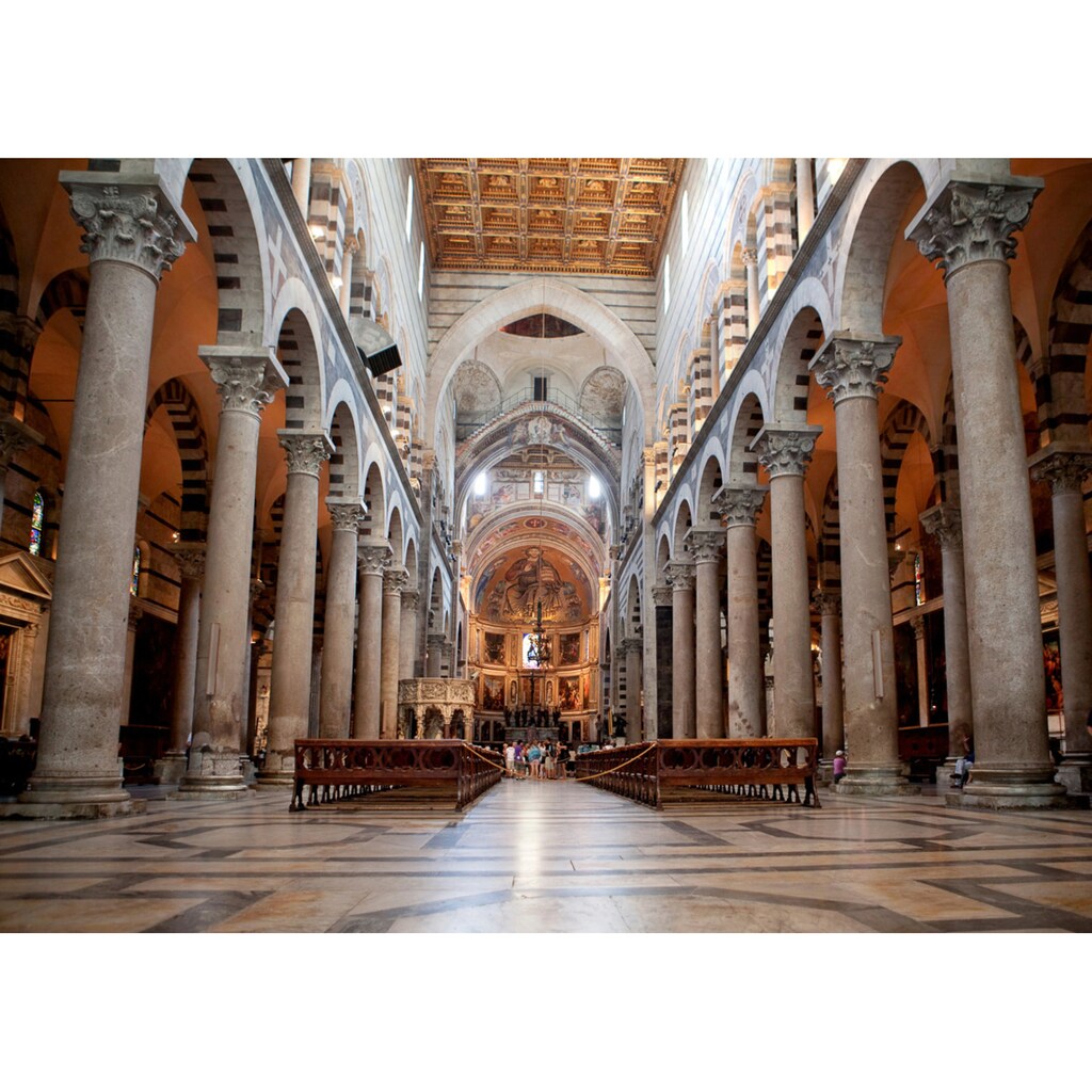 Papermoon Fototapete »Kathedrale von Pisa«