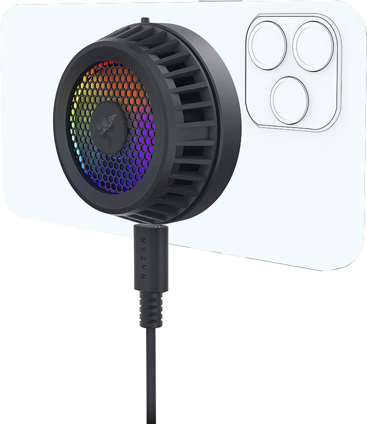 RAZER Gehäuselüfter »Phone Cooler Chroma - MagSafe Compatible«, (1 St.)