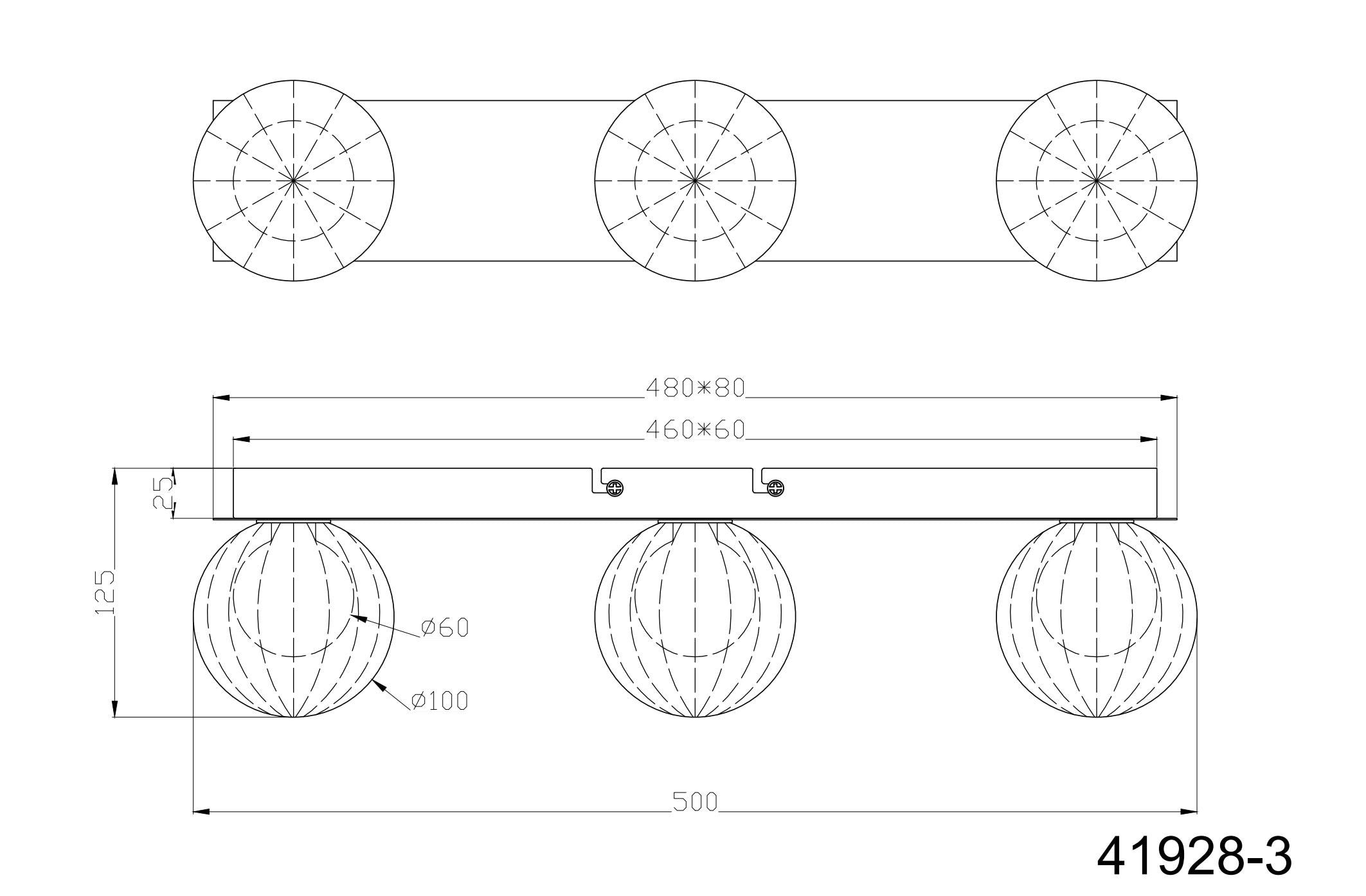 GLOBO LIGHTING Deckenleuchte »ANDER«, Leuchtmittel G9 | ohne Leuchtmittel, Deckenlampe/Glaskugeln/Glas rauchfarben/Wohnbereich