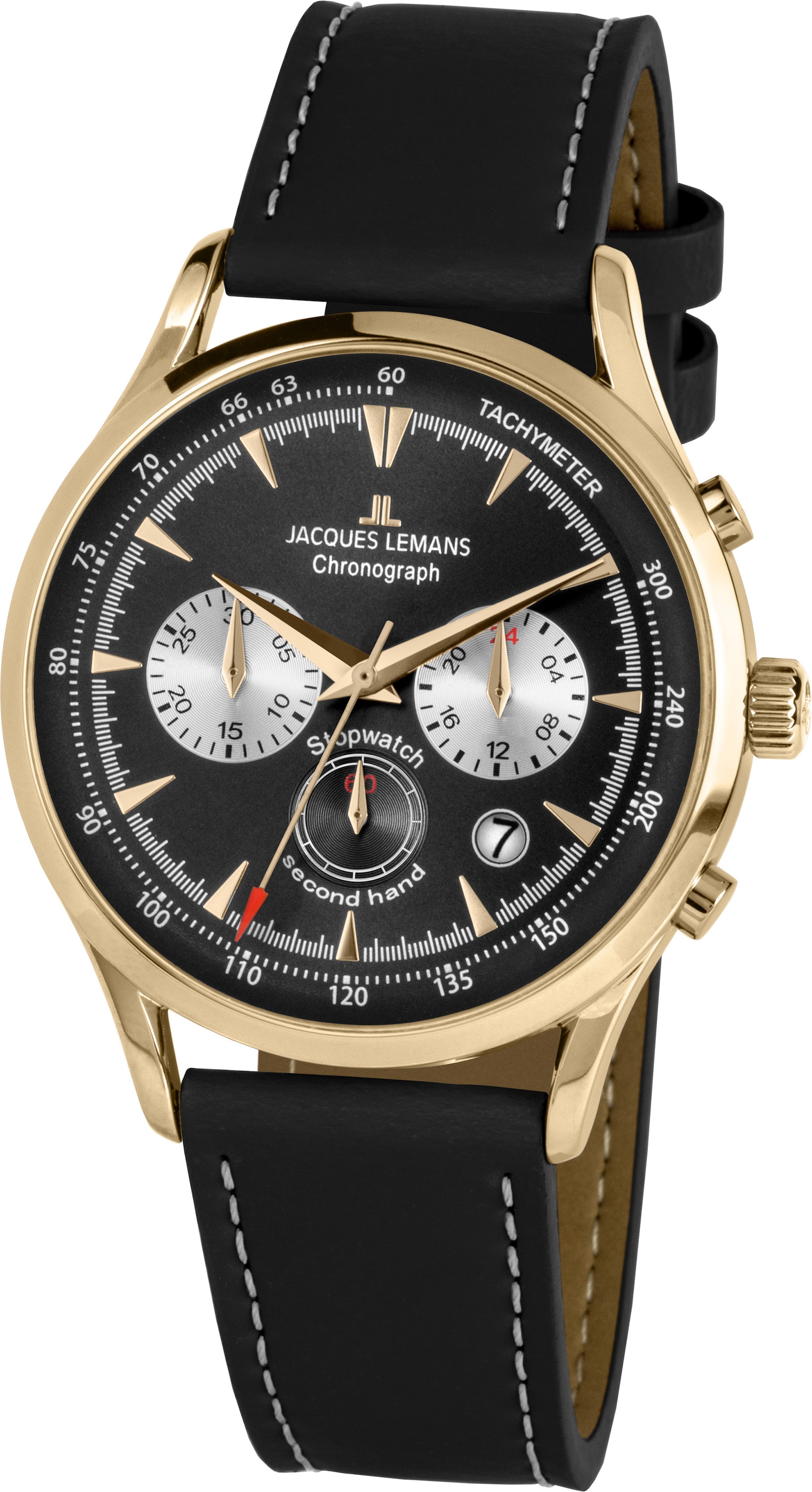 Jacques Lemans | Chronograph kaufen Classic, BAUR »Retro 1-2068I«