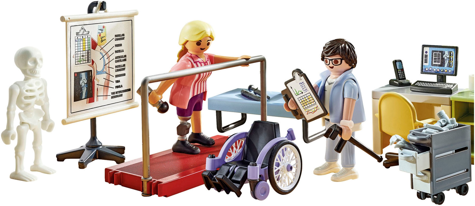 Playmobil® Konstruktions-Spielset »Orthopädie (71617), Action Heroes«, (69 St.), Made in Europe