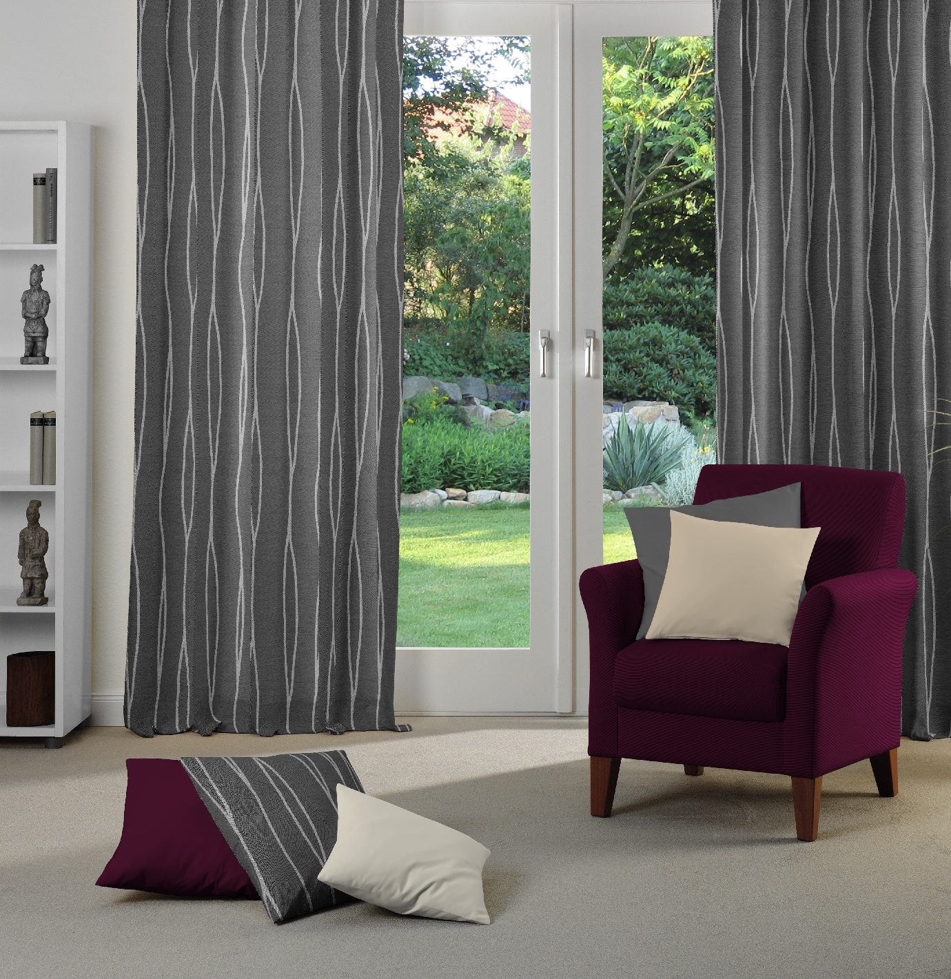 Wirth Dekokissen "DALLAS" Kissenhülle ohne Füllung, 2 Stück günstig online kaufen