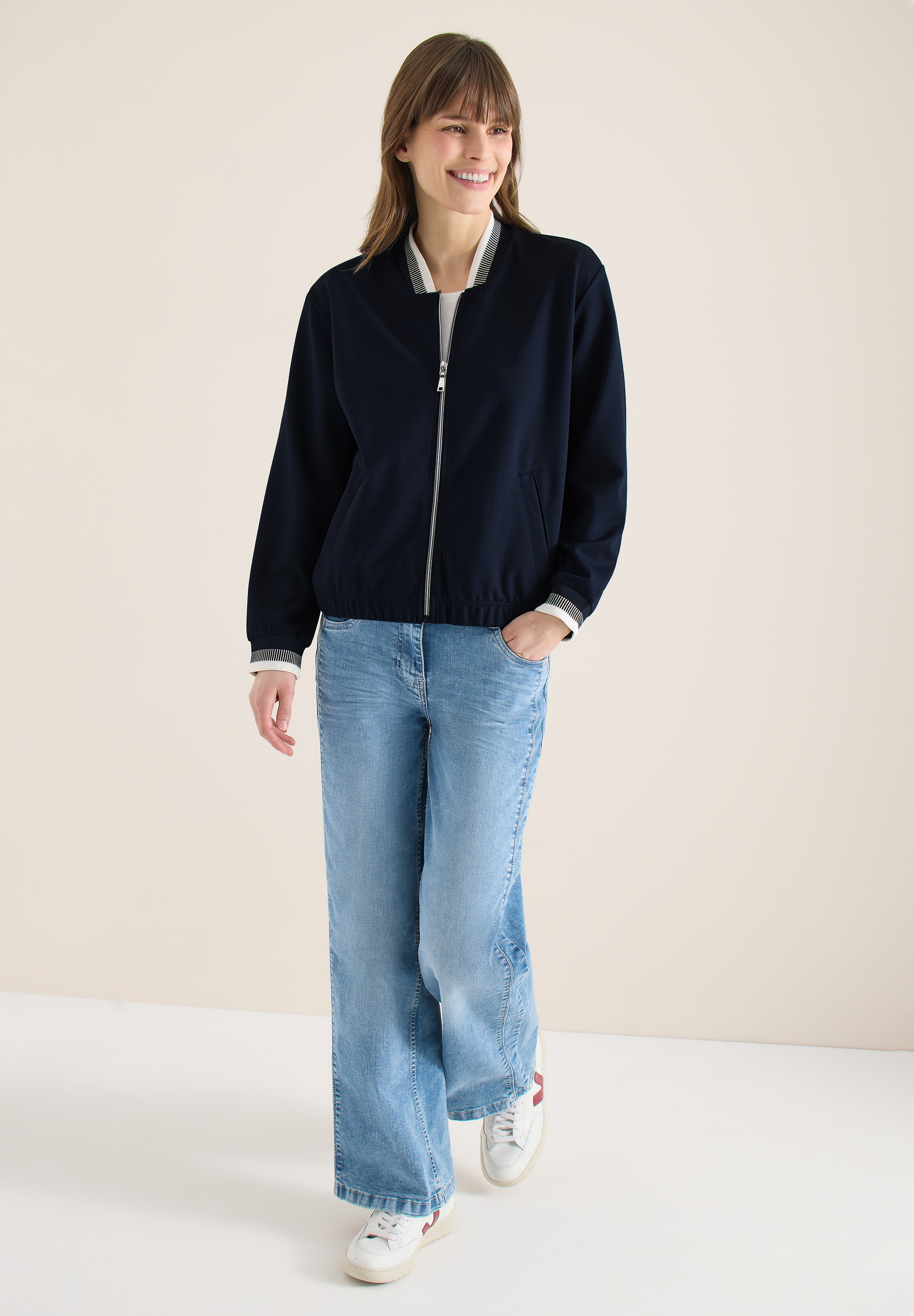 CECIL Cardigan Bleu Taille XXL 3