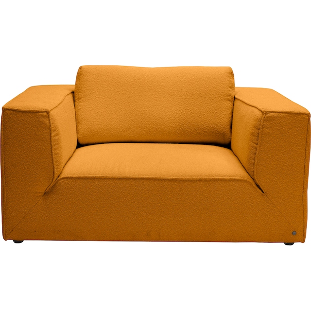 TOM TAILOR HOME Loveseat »BIG CUBE STYLE«, mit bequemen Stegkissen, extra  große Sitztiefe, Breite 147 cm | BAUR