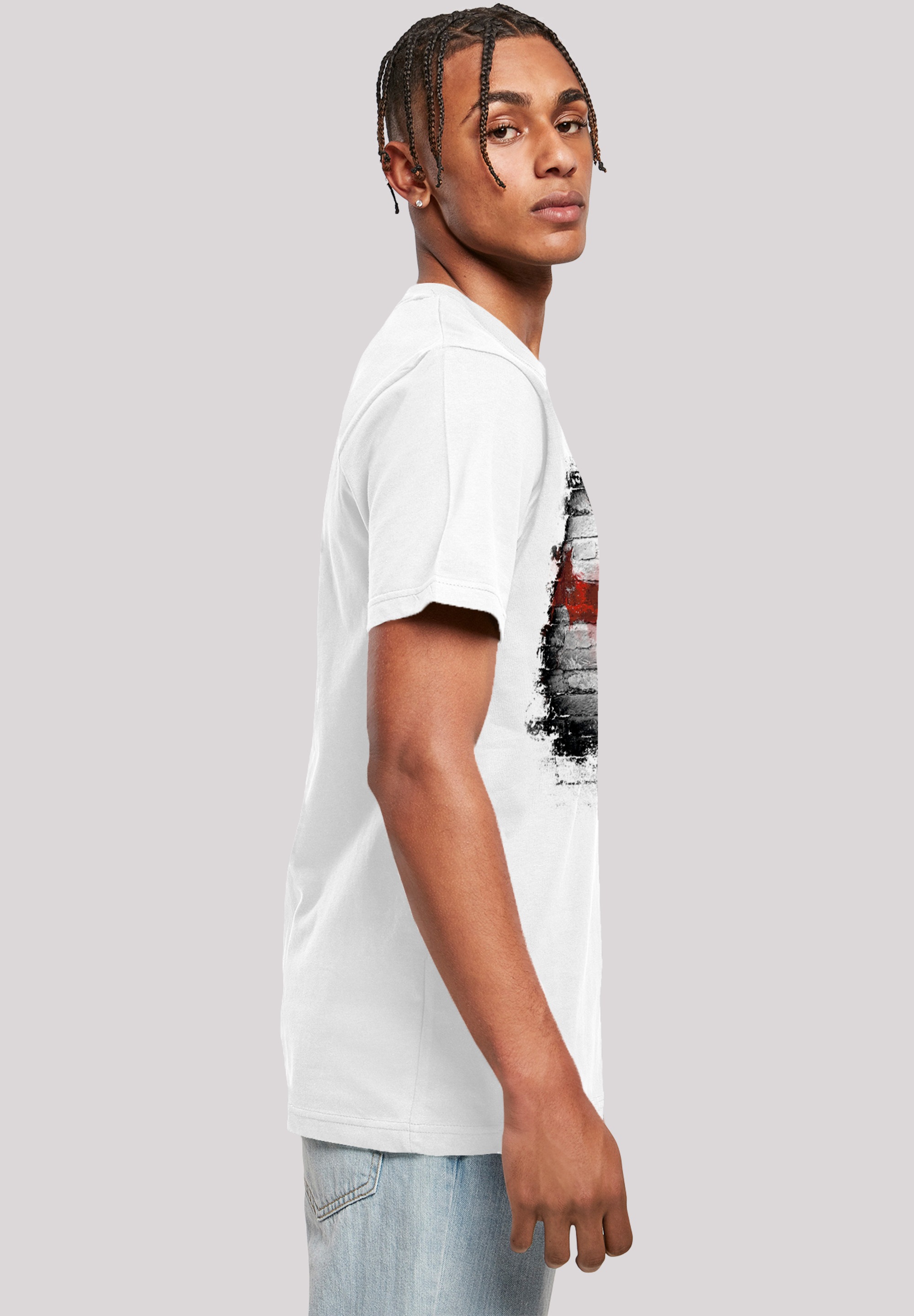 F4NT4STIC T-Shirt »Batman Logo Wall«, Herren,Premium Merch,Regular-Fit,Basic,Bedruckt