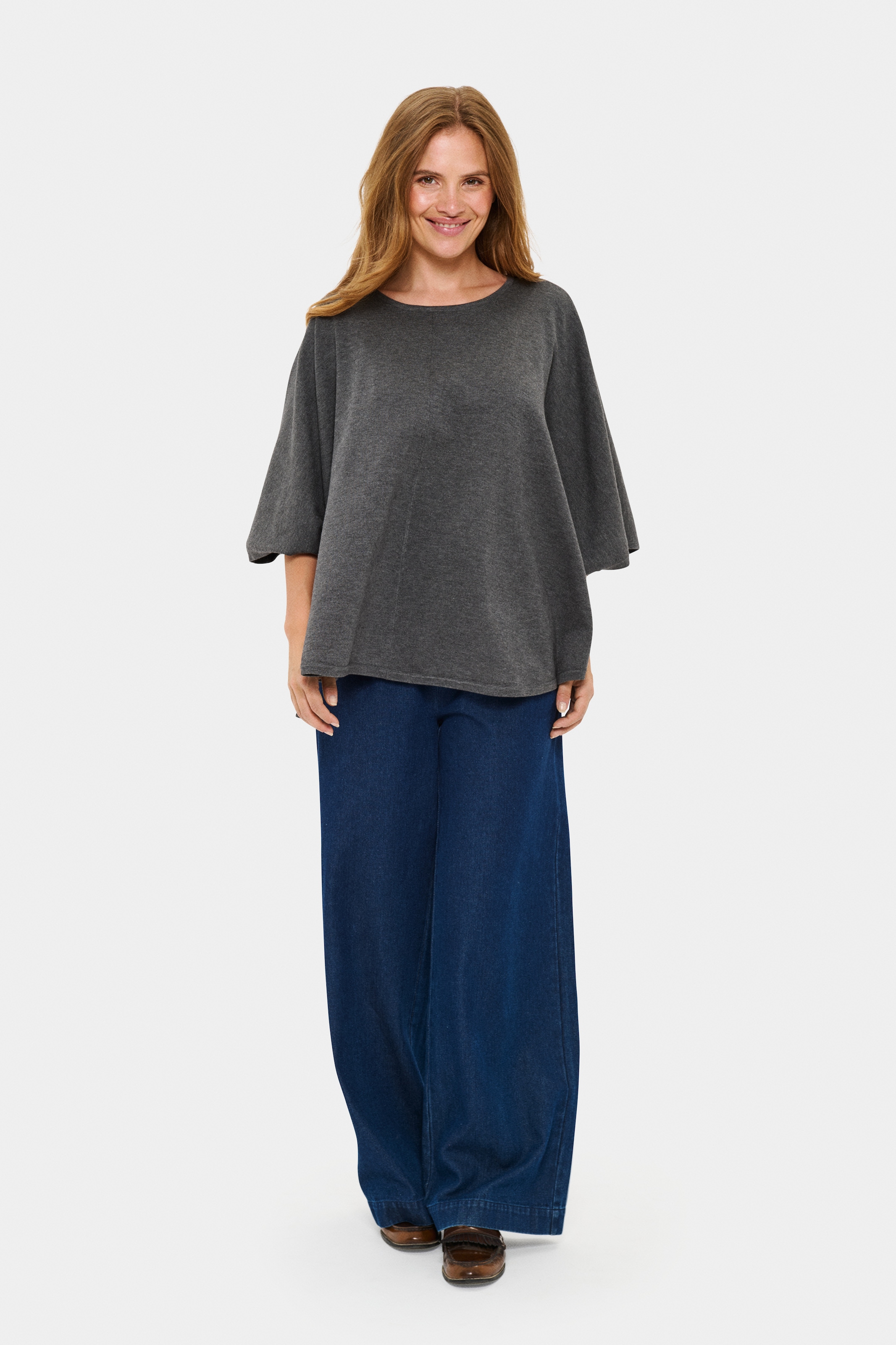 Saint Tropez Strickponcho »BilliSZ Poncho« Loose fit, Viskosemischung