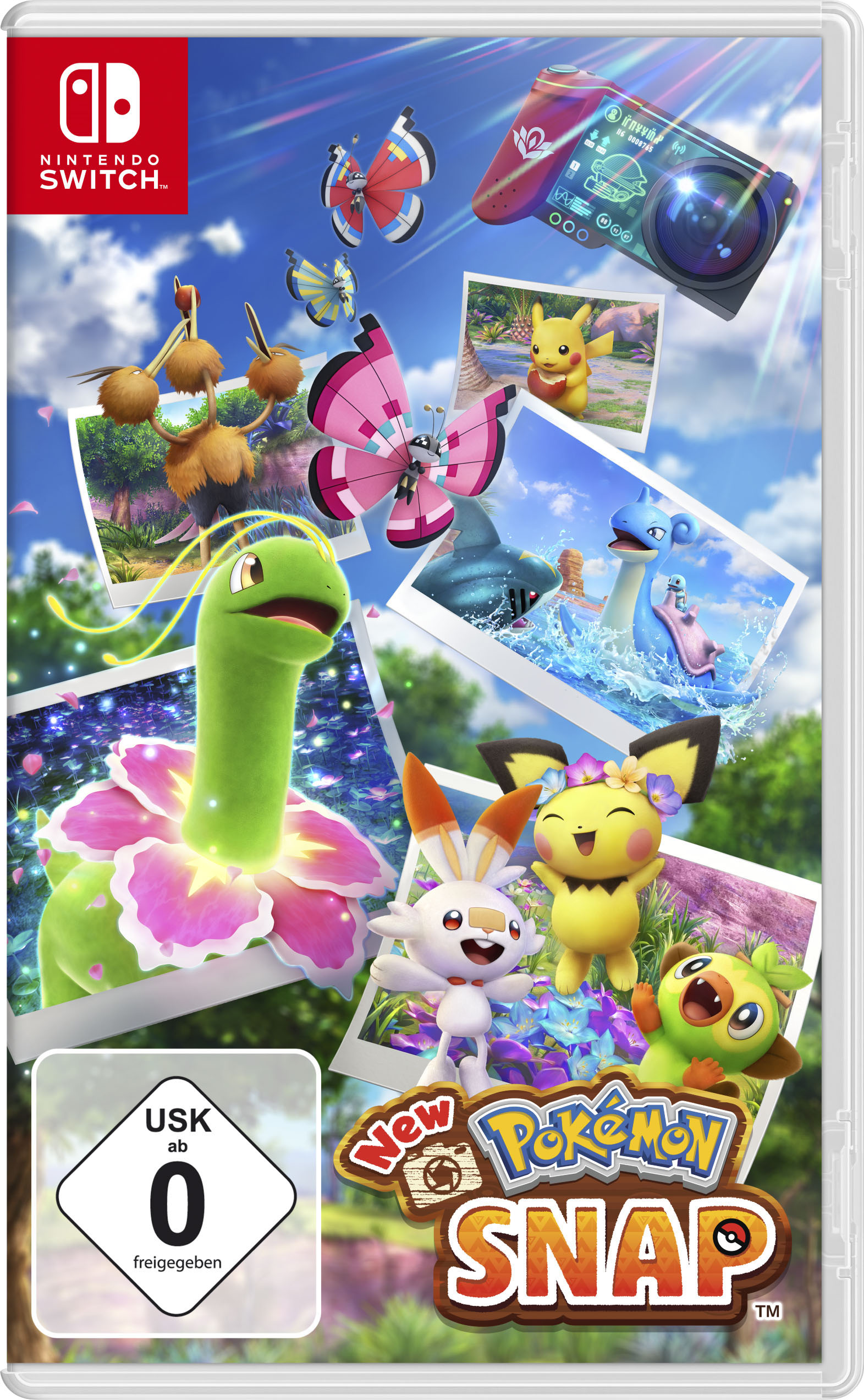 NINTENDO SWITCH Spielesoftware "New Pokémon Snap", Nintendo Switch, bunt, Spielesoftware
