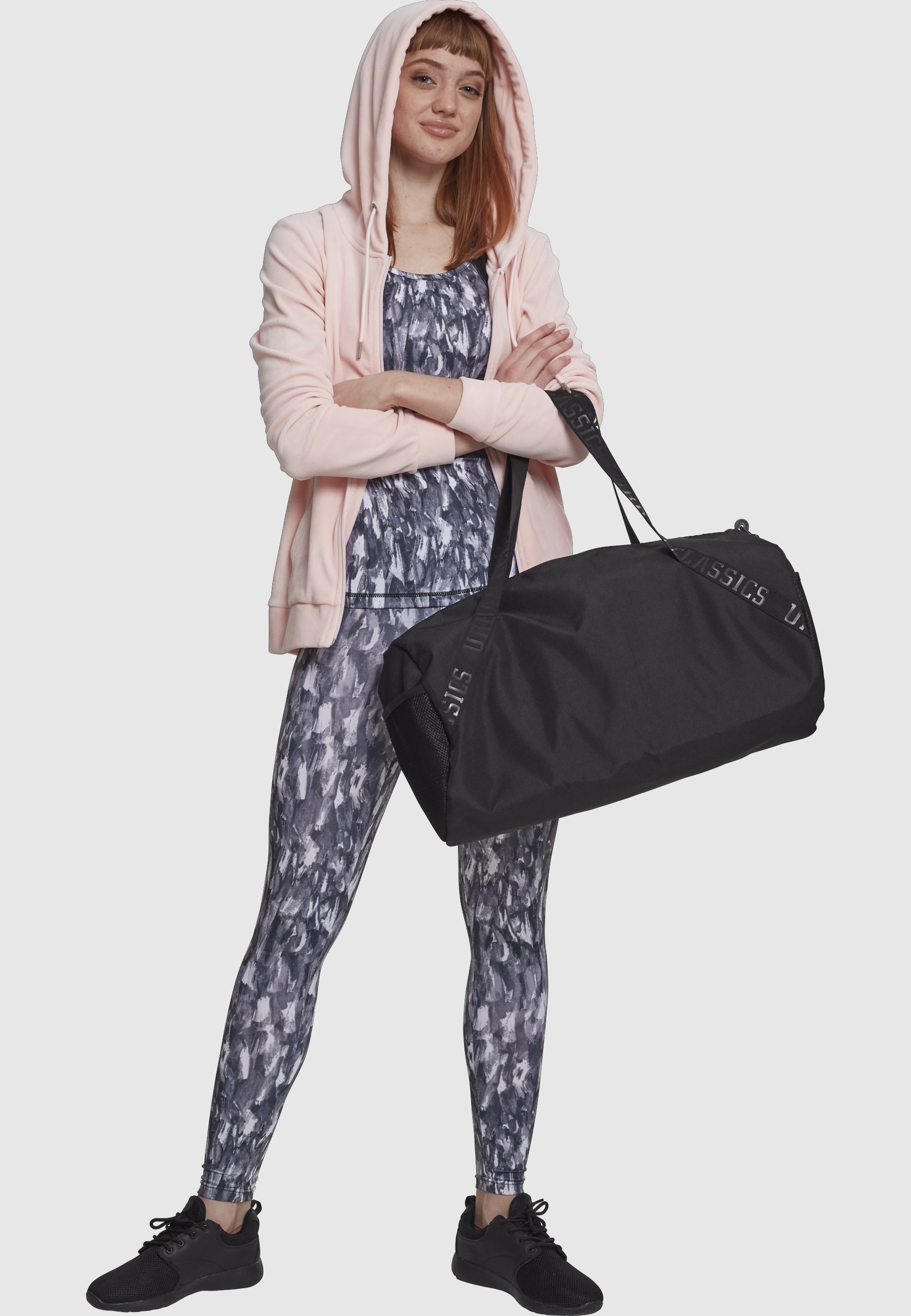 URBAN CLASSICS Muskelshirt »Urban Classics Damen Ladies Active Graphic Top« 1 Stk.