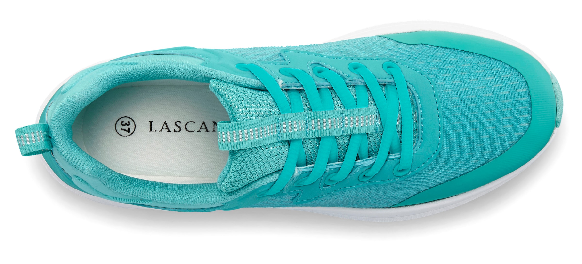 LASCANA Sneaker, Freizeitschuh, Schnürhalbschuh mit herausnehmbarer Innensohle VEGAN