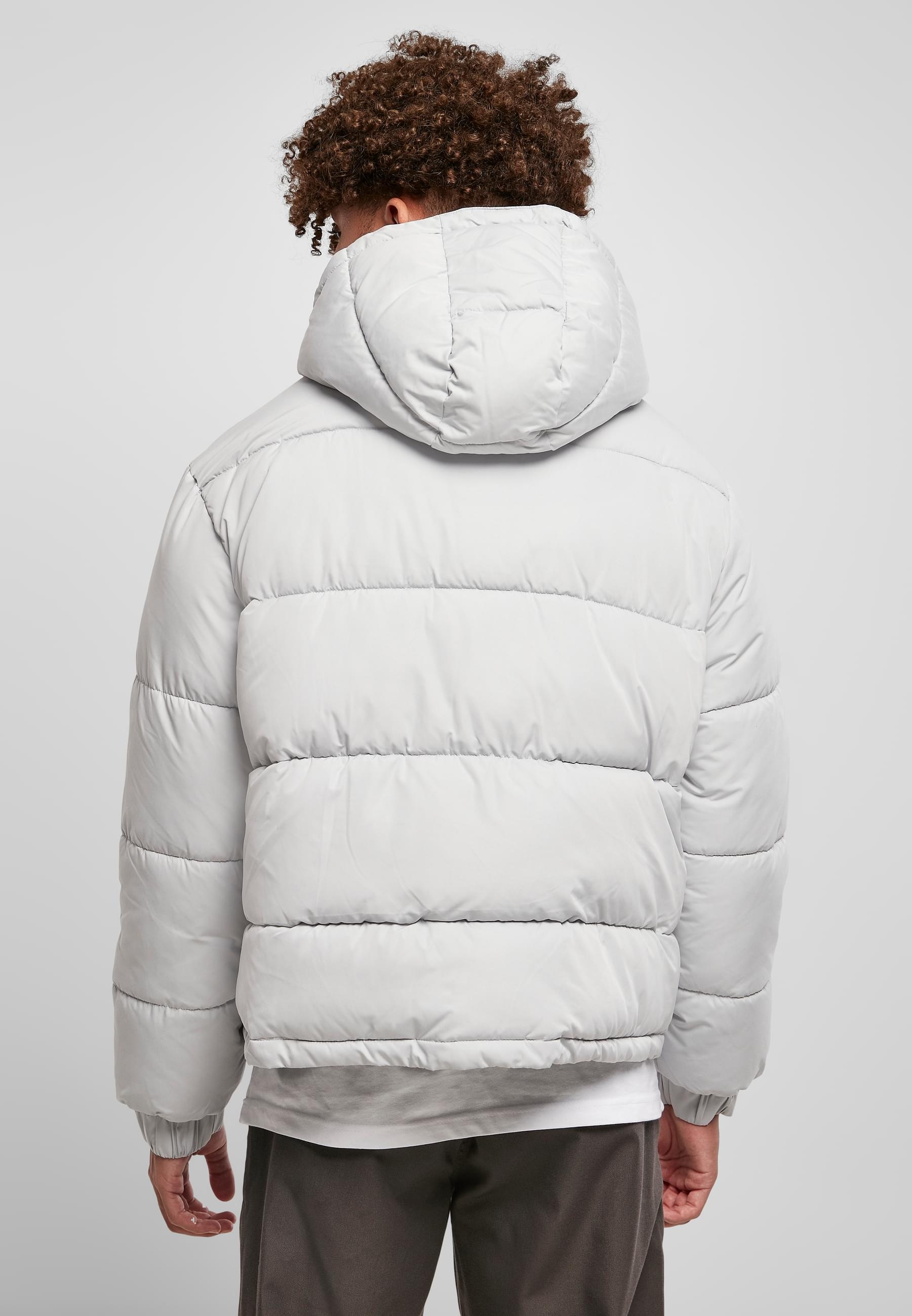 URBAN CLASSICS Winterjacke »Urban Classics Herren Hooded Cropped Pull Over Jacket«, (1 St.), mit Kapuze
