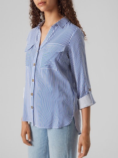 Vero Moda Hemdbluse "VMBUMPY L/S SHIRT NEW WVN GA NOOS" günstig online kaufen