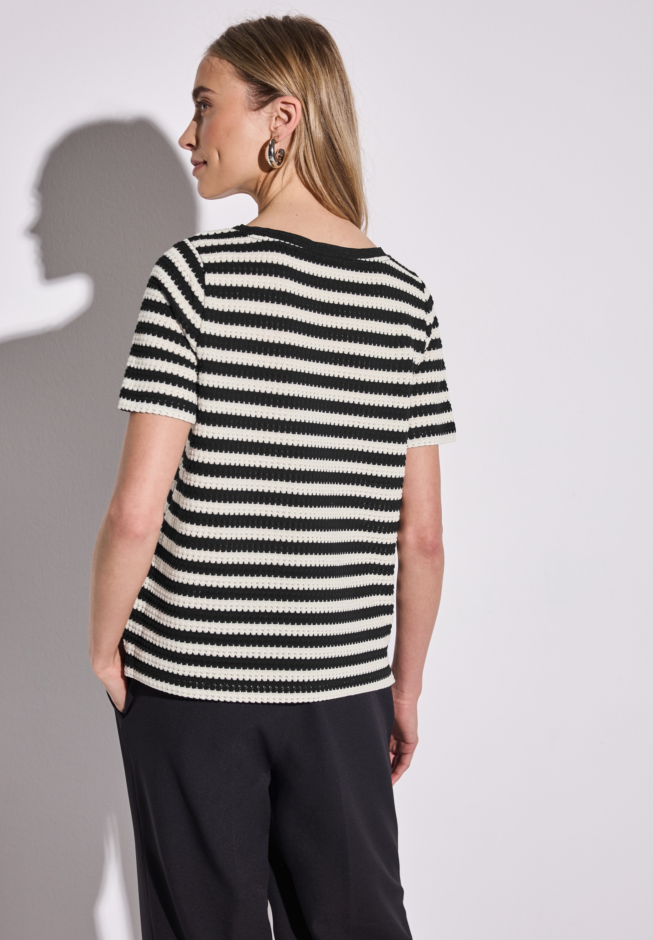 STREET ONE T-Shirt, mit Rundhalsausschnitt günstig online kaufen