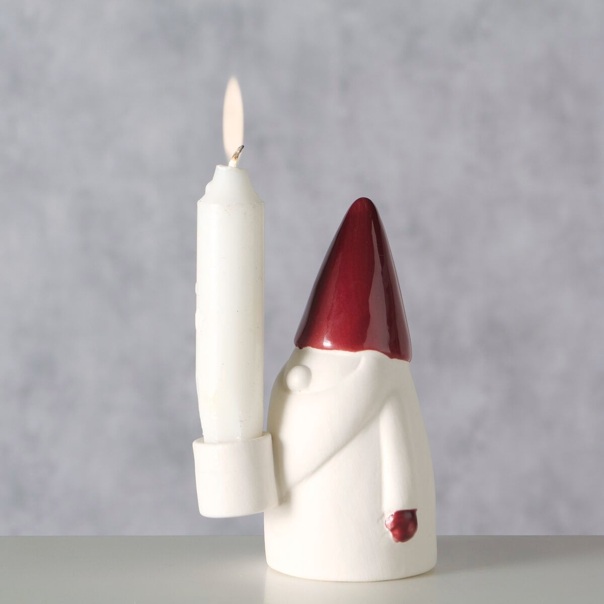 OTTO home Kerzenleuchter »zwei verschiedene Höhen« Zweiteiliges Set im festlichen Weihnachtsmann-Design