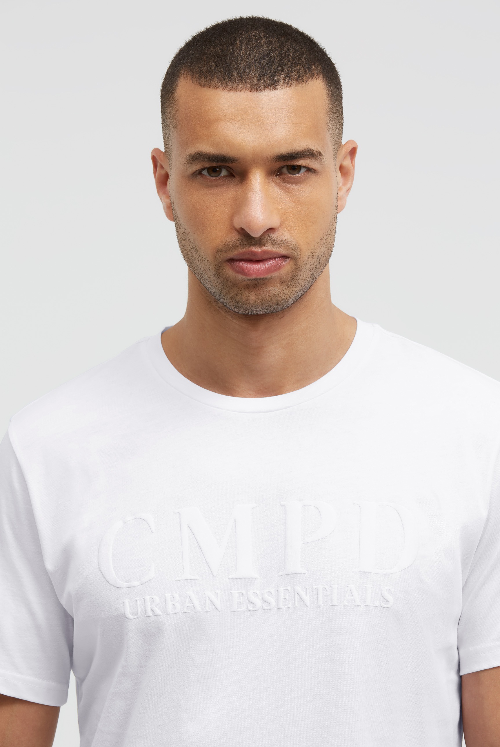 CMPD Rundhalsshirt aus Baumwolle