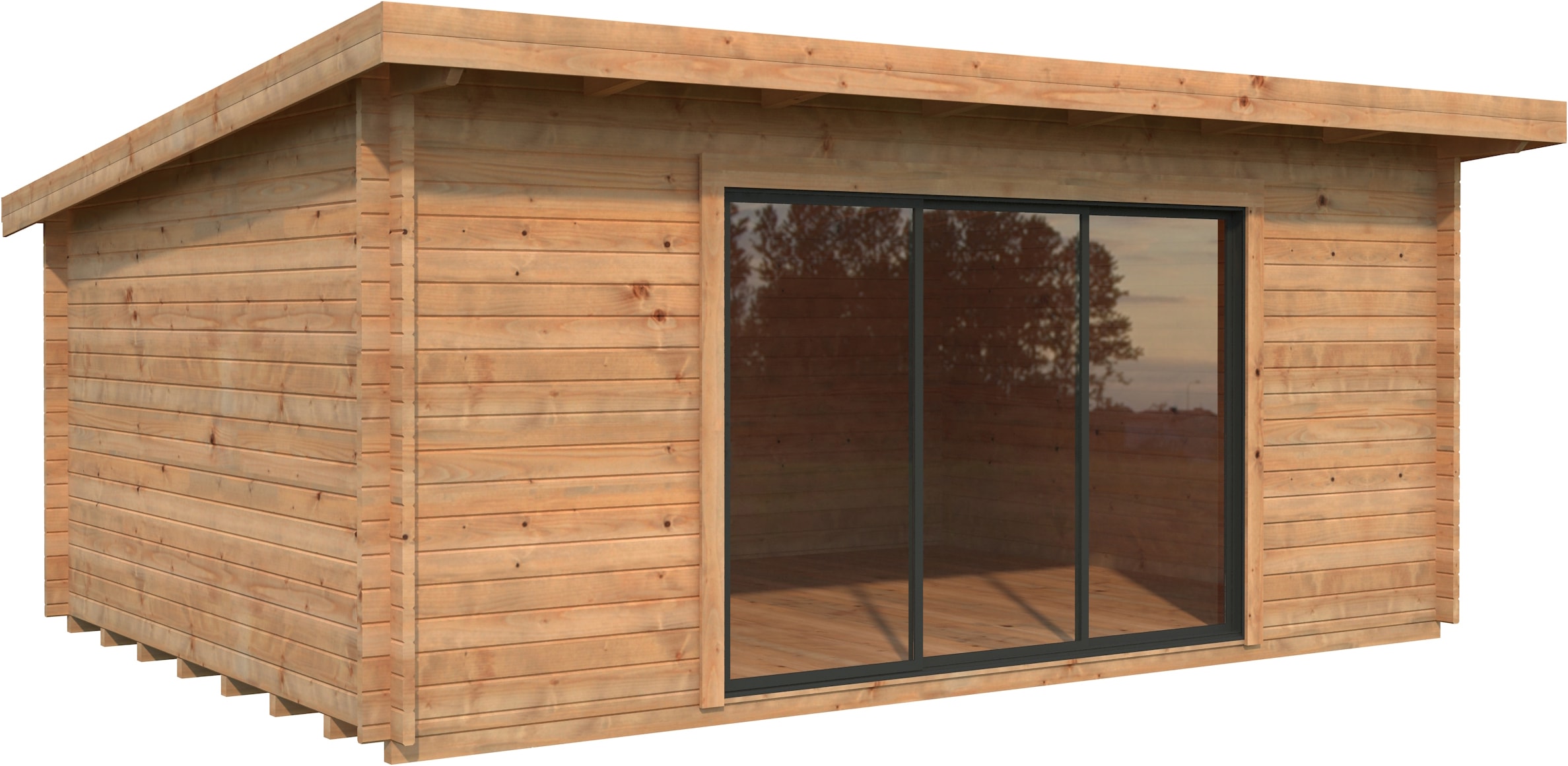 Palmako Gartenhaus "Lea 19,4 m², Slide"