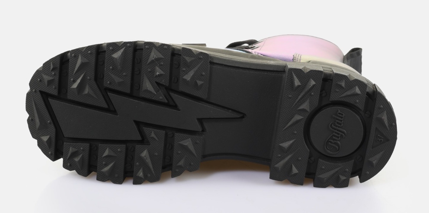 Thumbnail - Buffalo Schnürboots "ASPHA LACE UP HI", Schnürboots, Freizeitschuh, Plateauboots mit modischem Farbverlauf