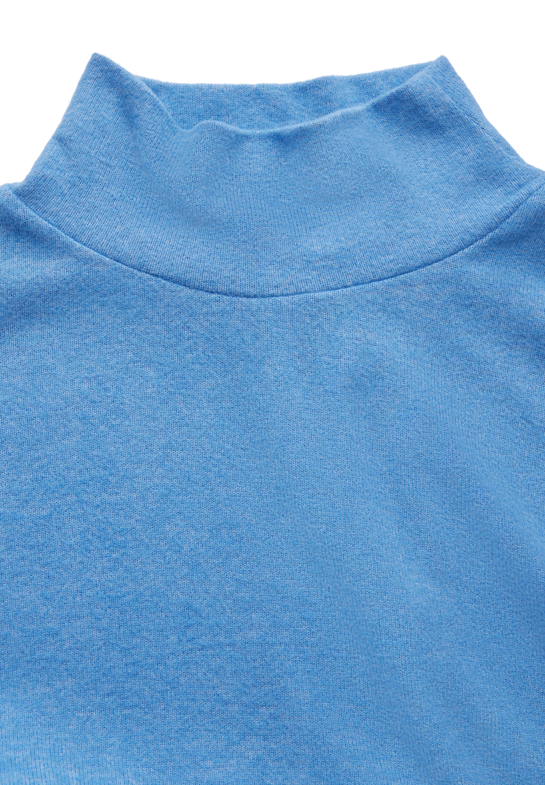 STREET ONE STUDIO Langarmshirt, aus softem Materialmix