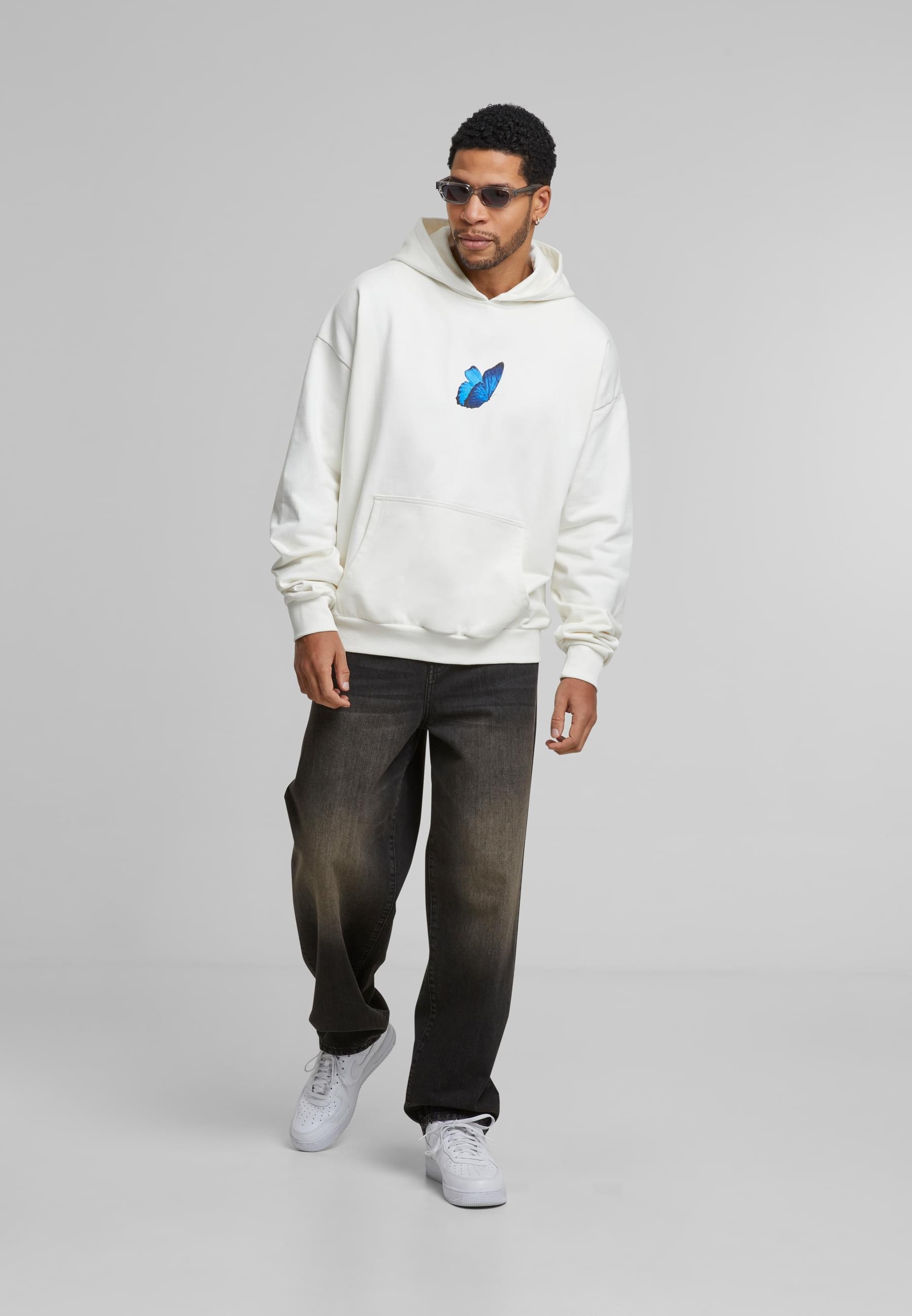 MisterTee Sweatshirt »MisterTee Unisex Le Papillon Heavy Oversize Hoody«, (1 tlg.)