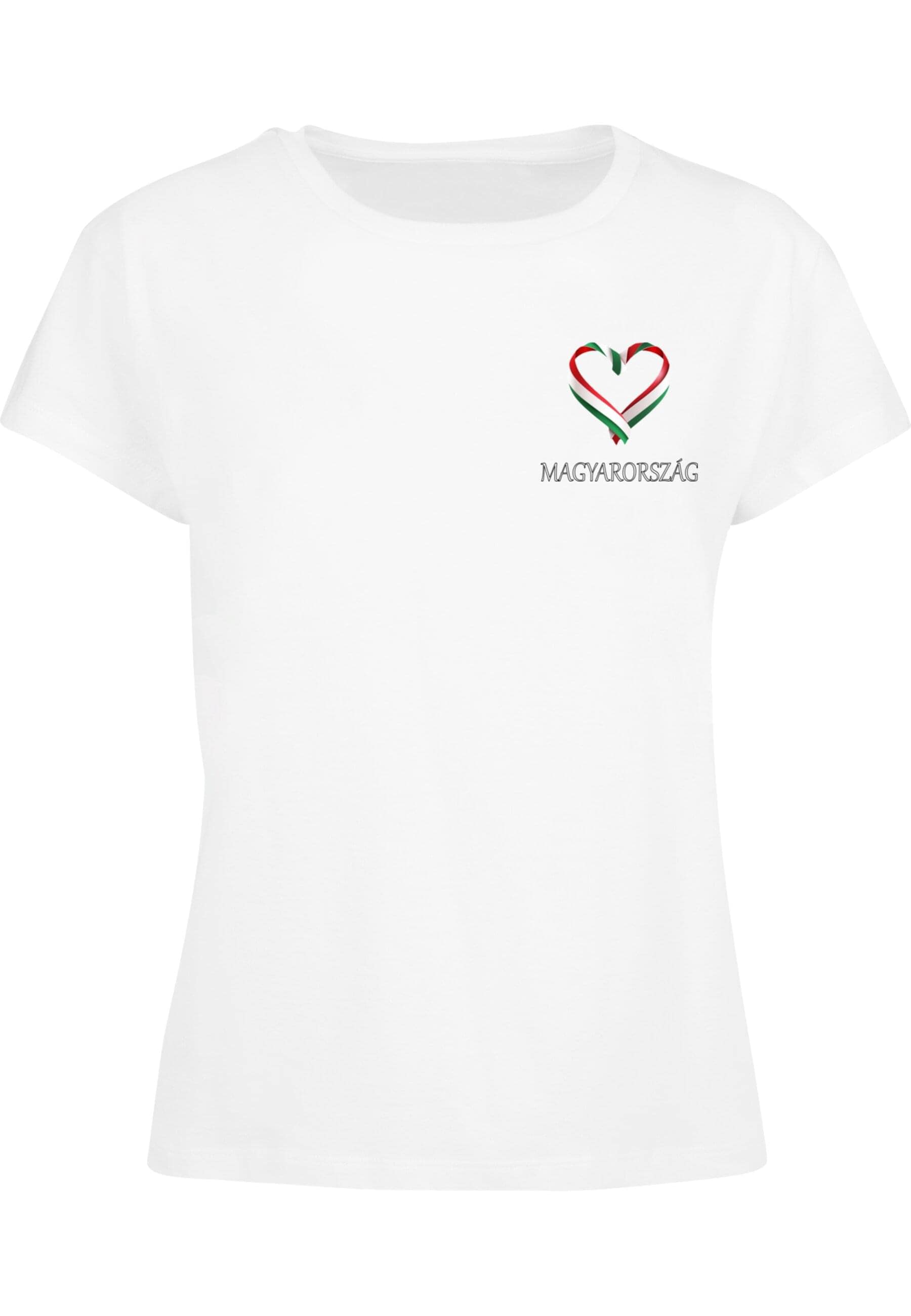 Merchcode T-Shirt "Merchcode Ladies Merchcode Football - Hungaria T-shirt" günstig online kaufen