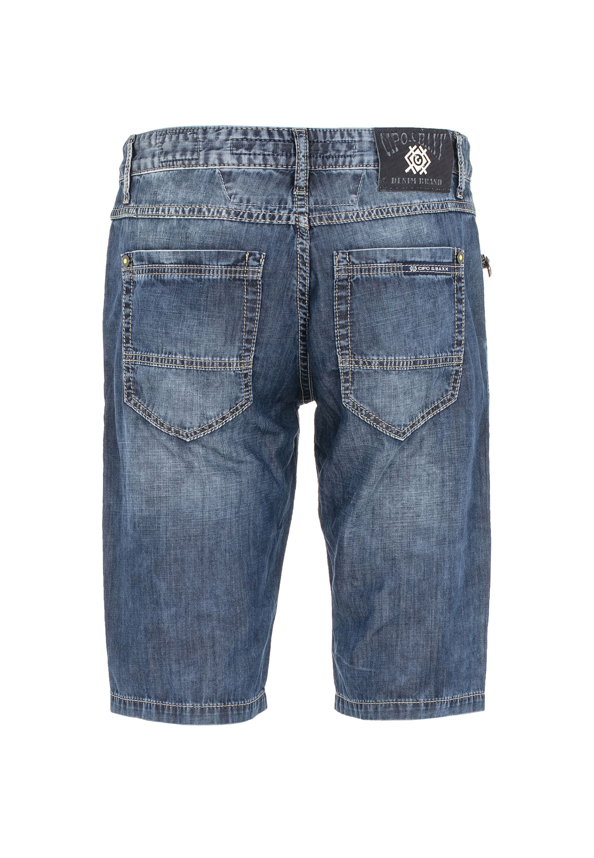 Cipo & Baxx Jeansbermudas »Bermuda & Short«, aus Baumwollmix