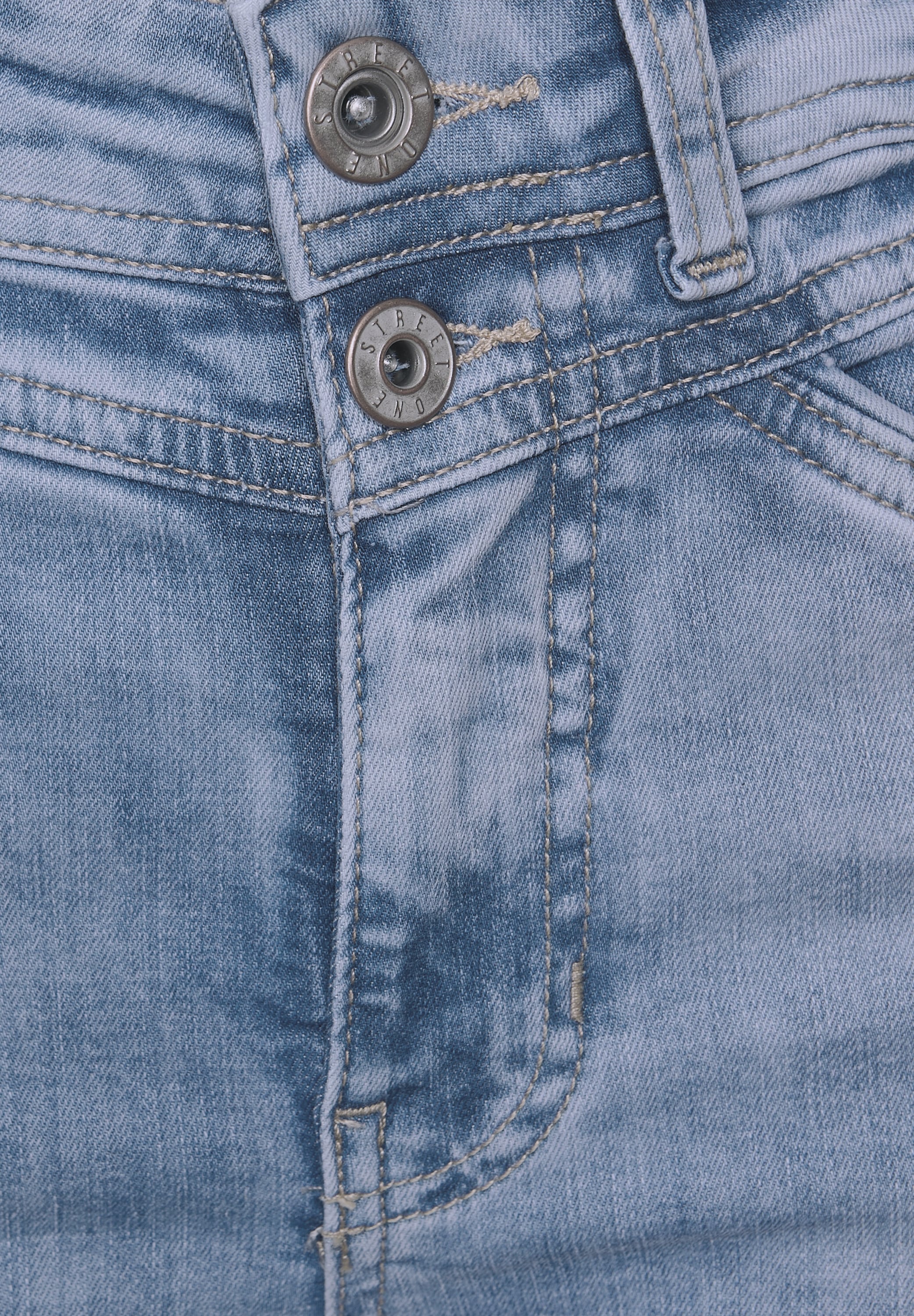 STREET ONE Loose-fit-Jeans, High Waist