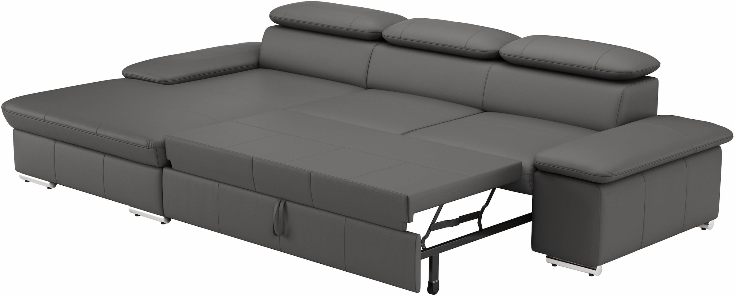 sit&more Ecksofa »Valantine L-Form«, inkl. Kopf- und Armteilverstellung, wahlweise mit Bettfunktion
