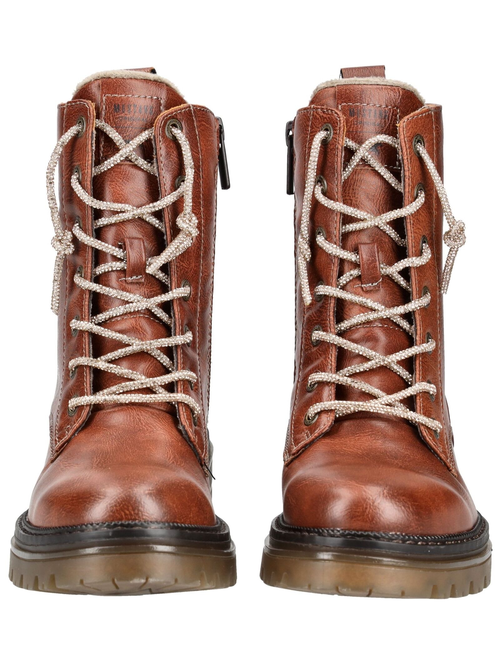 Thumbnail - Mustang Shoes Schnürstiefelette "Mustang Shoes Stiefelette Lederimitat"