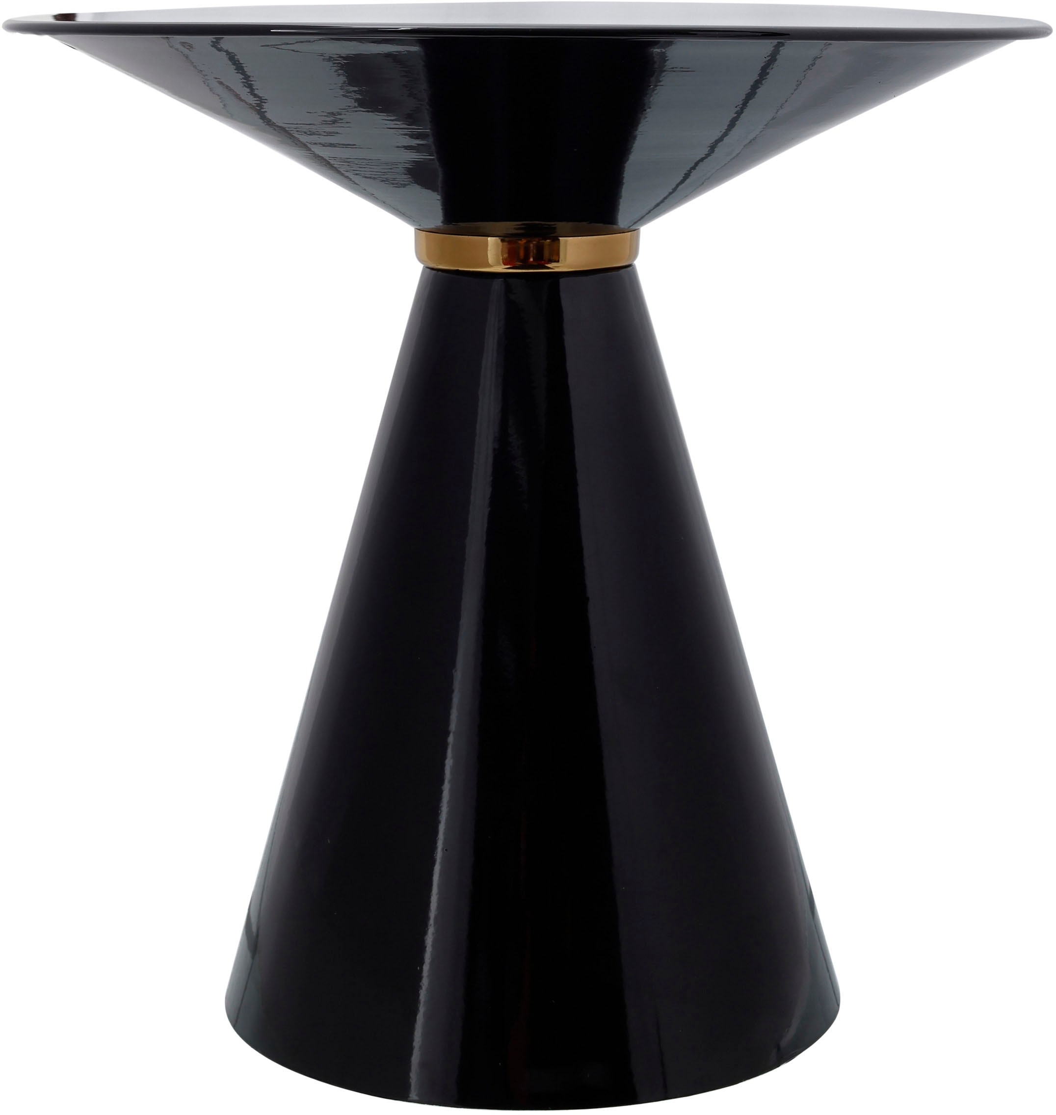 Kayoom Beistelltisch »Art Deco 325, Abstelltisch aus Metall,funktional und stabil«, (1 St.), Dekorativ, glanzvolle Lackierung, stilvolles Gestell