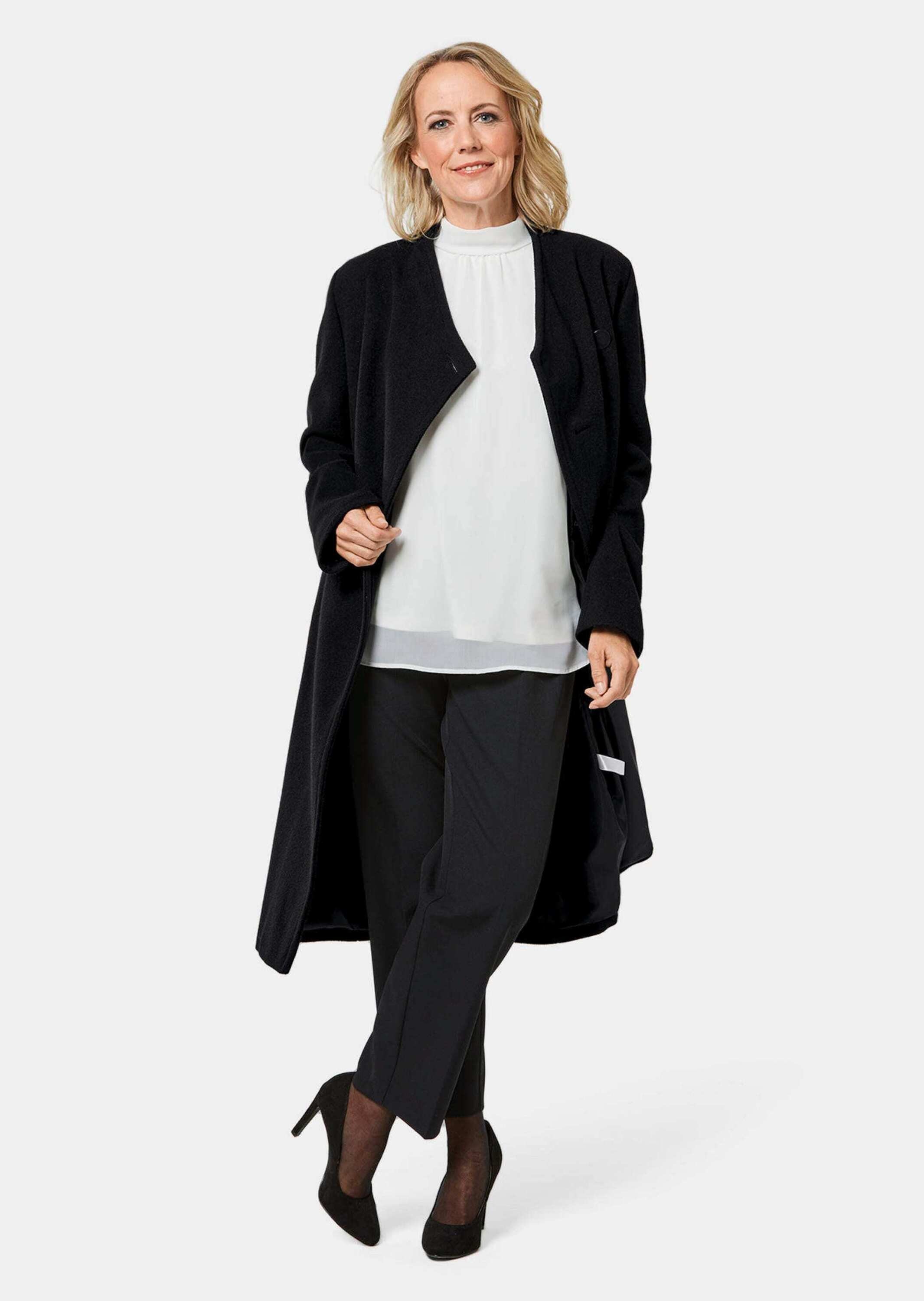 GOLDNER Langmantel "Wärmender Wollmantel" günstig online kaufen