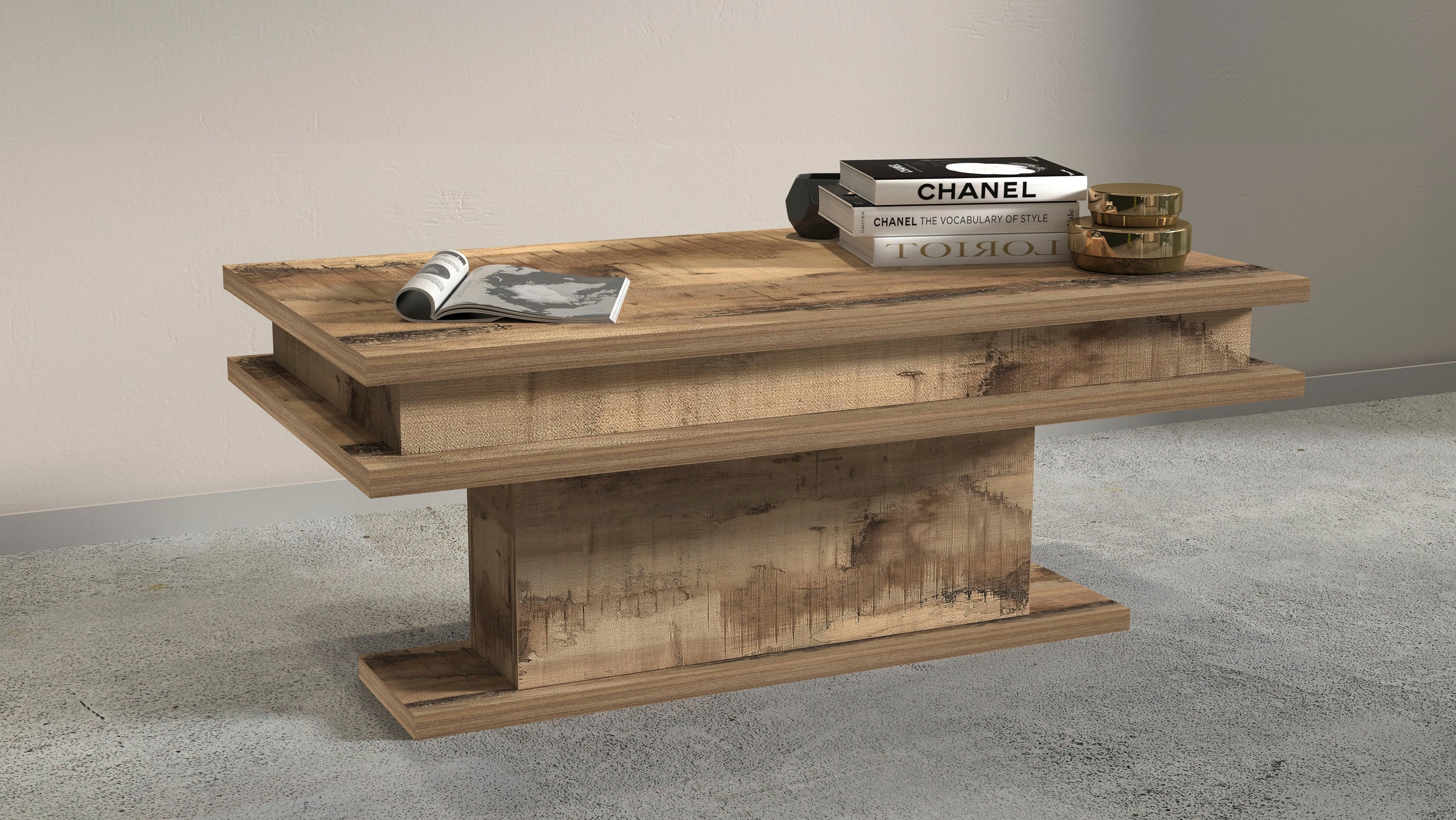 INOSIGN Couchtisch "LITTLE BIG- Kaffeetisch, Sofatisch, Wohnzimmertisch, Br günstig online kaufen
