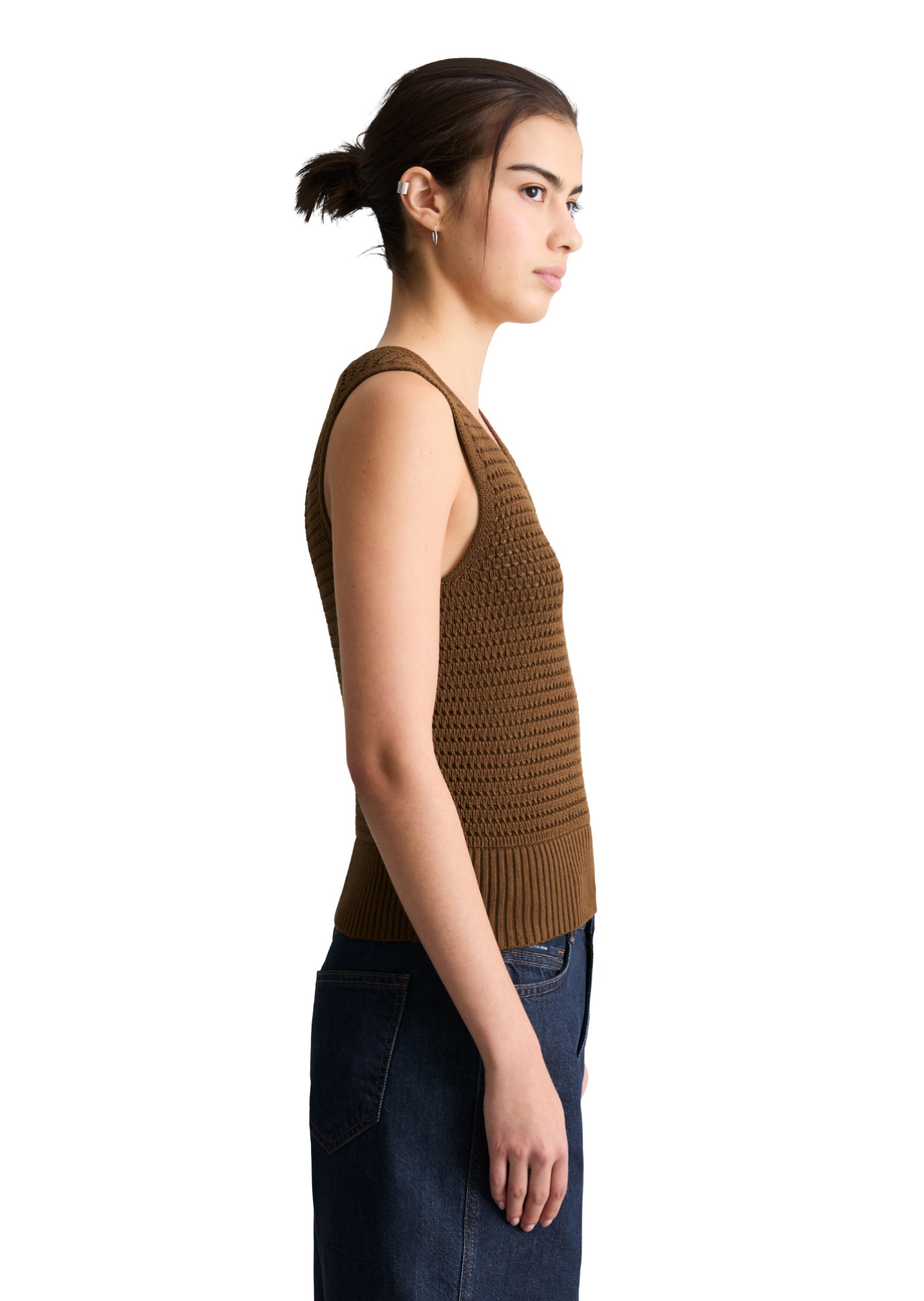 Marc O'Polo DENIM Strickpullover »aus Organic Cotton«