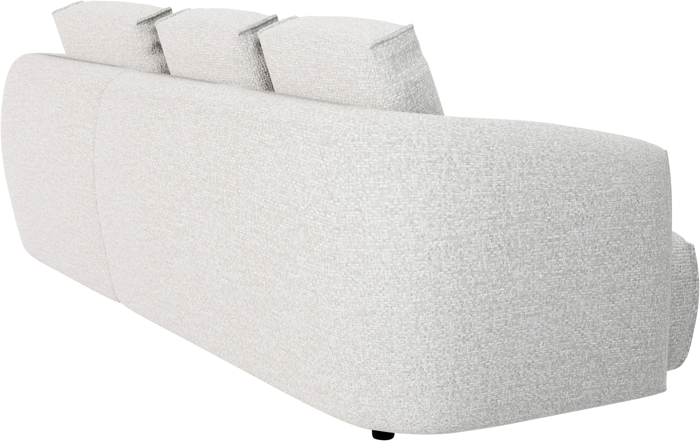 Guido Maria Kretschmer Home&Living Ecksofa »Shawn Designsofa mit elegant geschwungen Armlehnen, L-Form«, bequem, organischer Form, mit hochwertigem Bezug