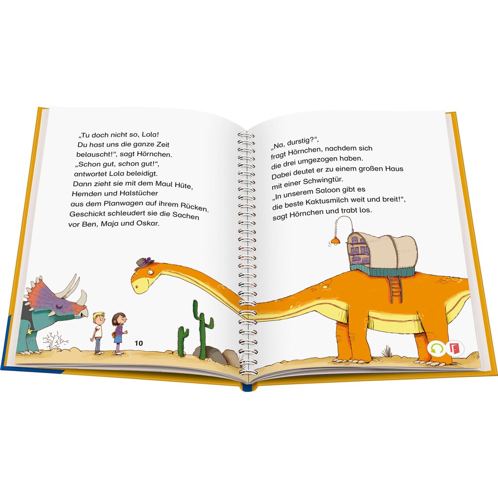 Ravensburger Buch »tiptoi® Lese-Lausch-Abenteuer Dino-Stadt«