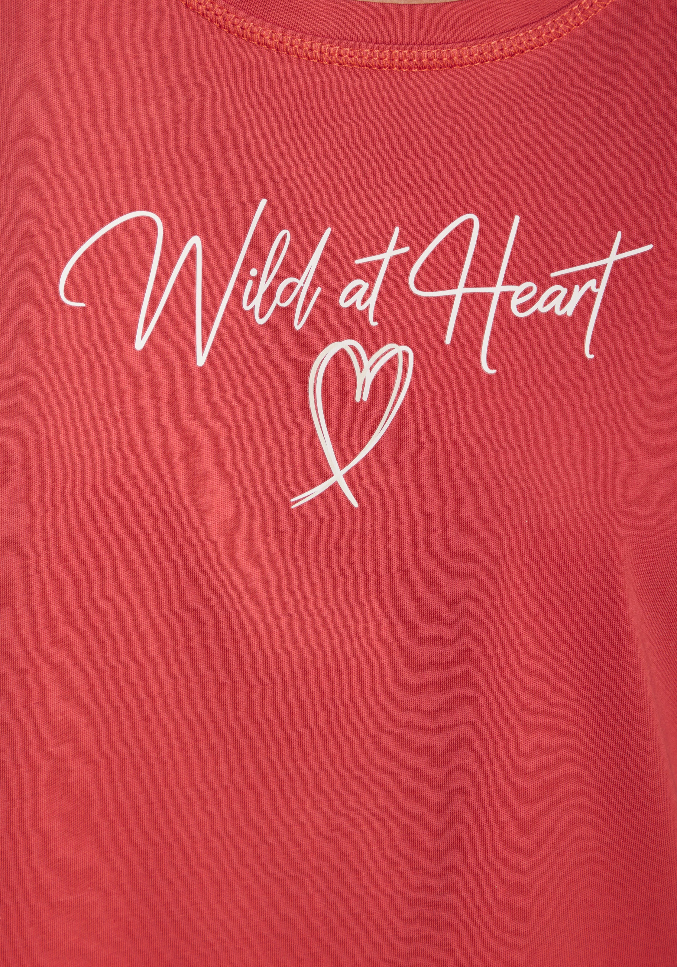 Vivance Dreams T-Shirt, mit Herzprint