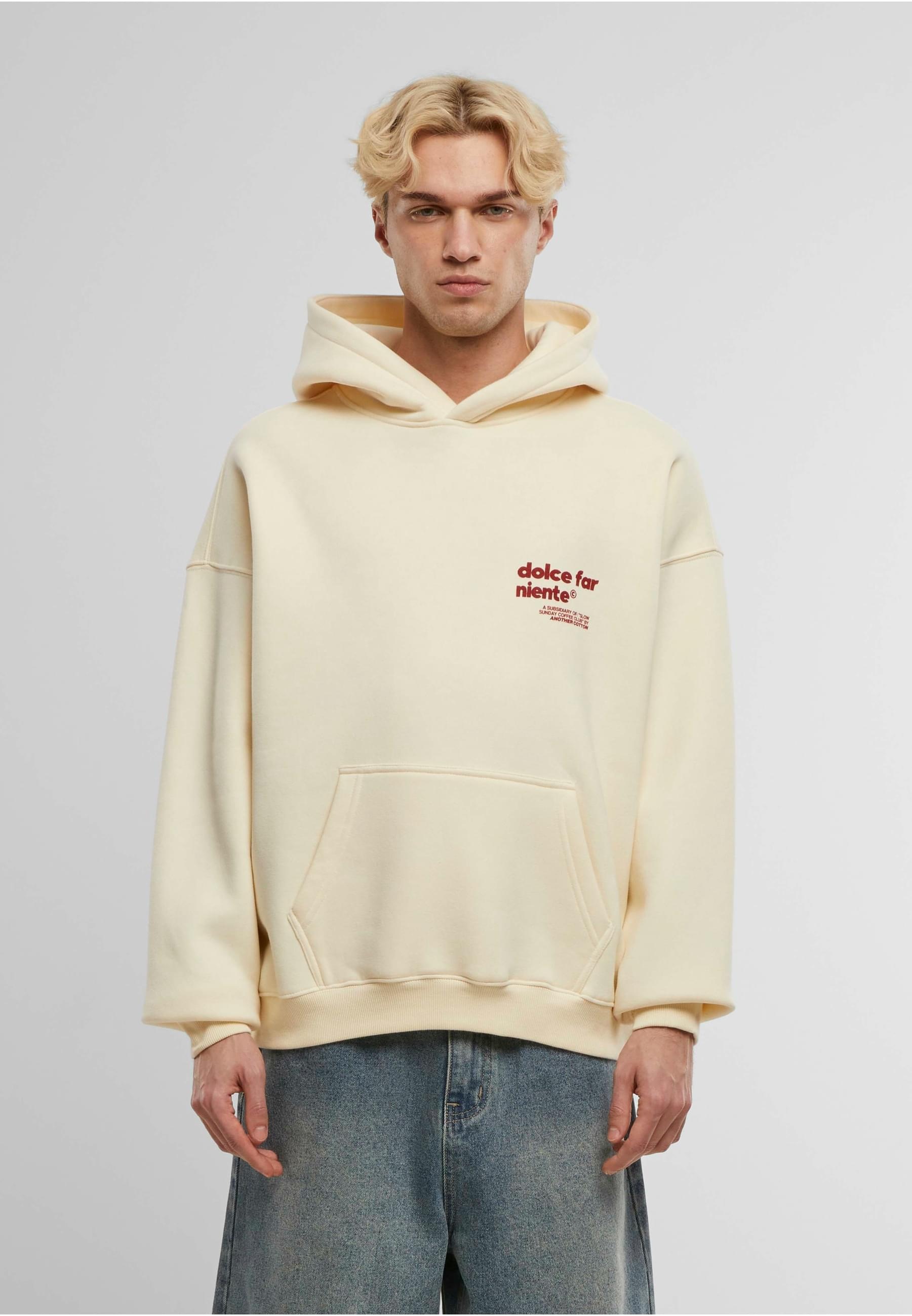 Another Cotton Lab Kapuzensweatshirt »Another Cotton Lab Leisure Club Oversized Hoodie«, (1 tlg.)