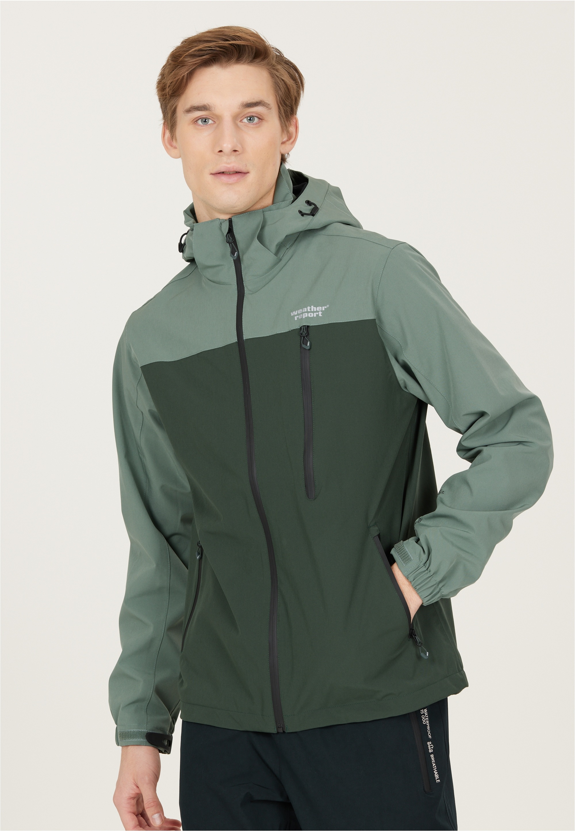 WEATHER REPORT Outdoorjacke »DELTON W-PRO15000«, mit umweltfreundlicher Beschichtung (PFC-Frei)