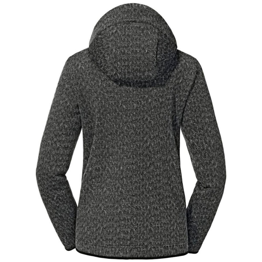 Schöffel Fleecejacke »Fleece Hoody Aurora L«, mit Kapuze