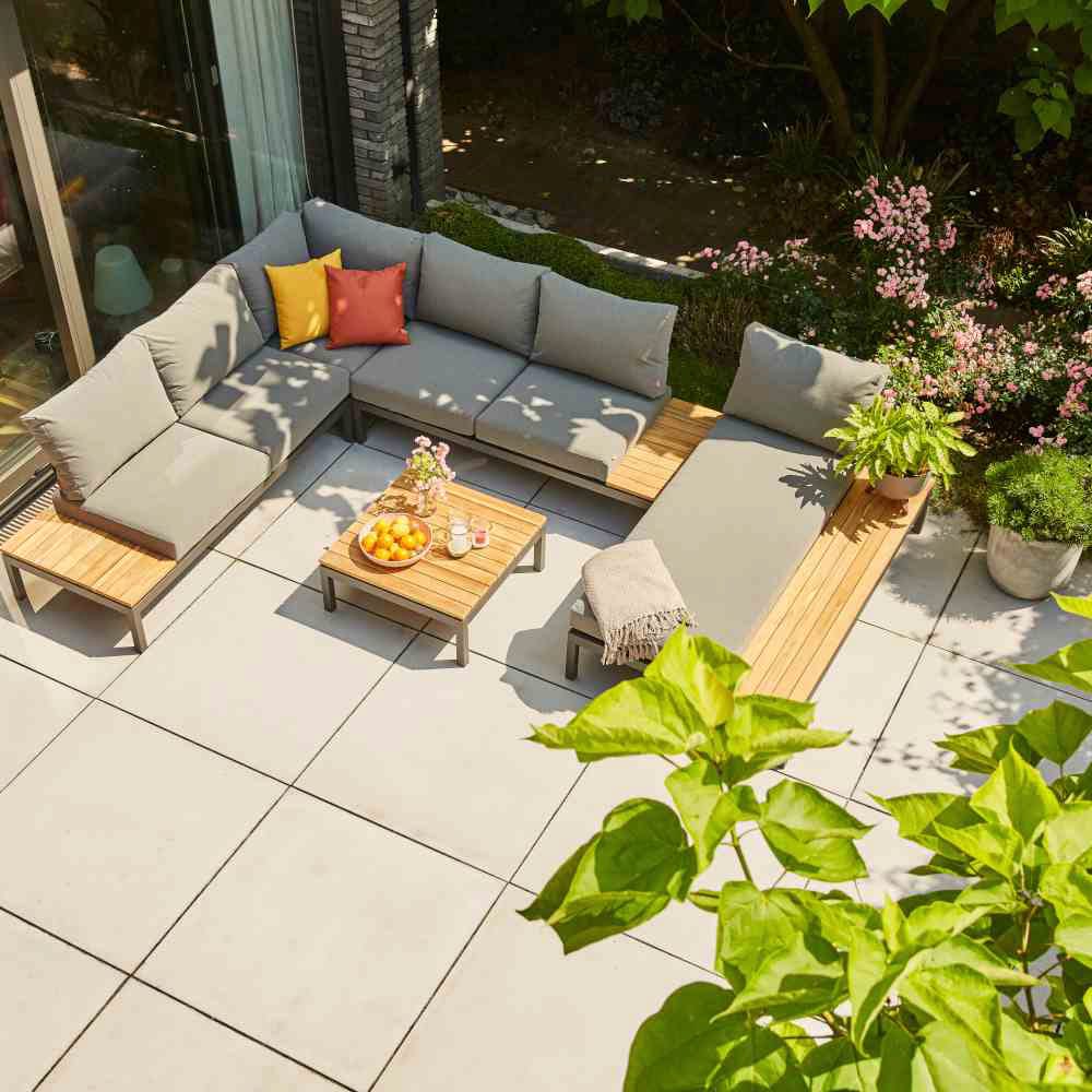 Siena Garden Gartenlounge-Set "Alvida" 5 Stk. tlg. günstig online kaufen